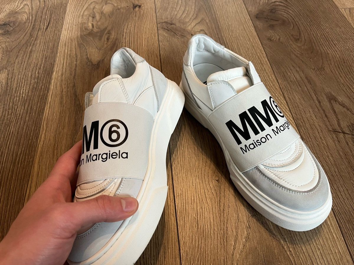Maison Margiela Maison Margiela low top Big logo sneakers MM6 Size US 6 / EU 39 - 6 Thumbnail
