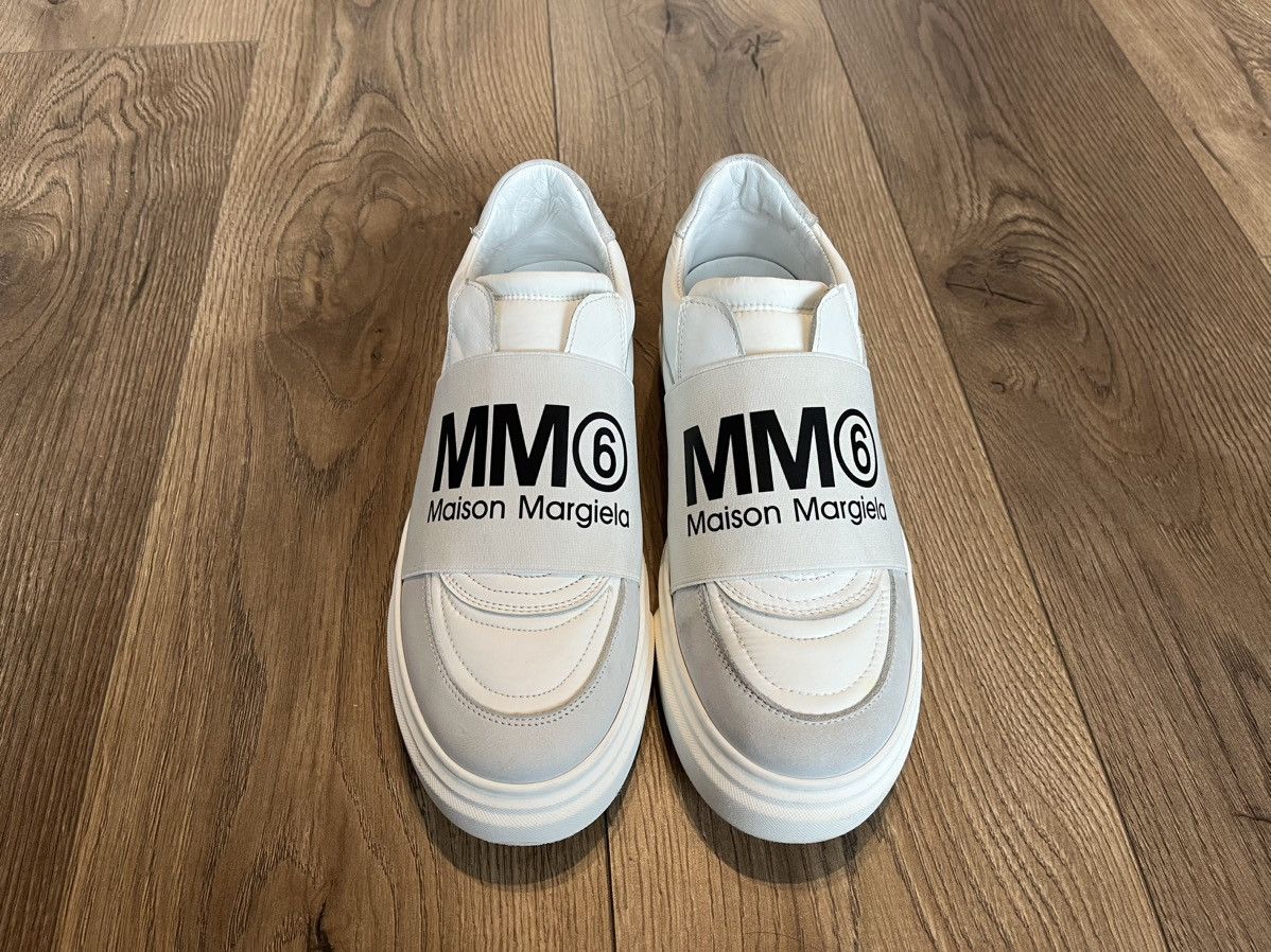 Maison Margiela Maison Margiela low top Big logo sneakers MM6 Size US 6 / EU 39 - 1 Thumbnail