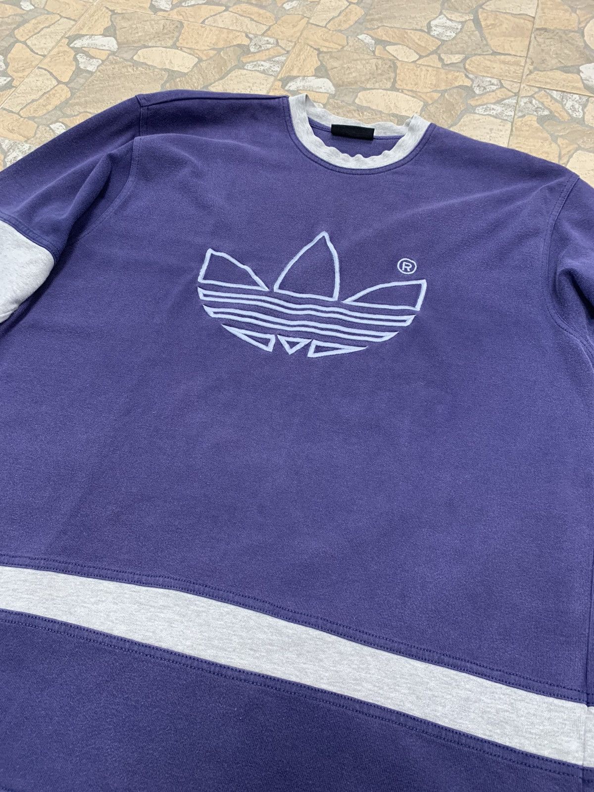 Other Vintage Adidas Big Logo Sweatshirt Long sleeve Size US S / EU 44-46 / 1 - 14 Thumbnail