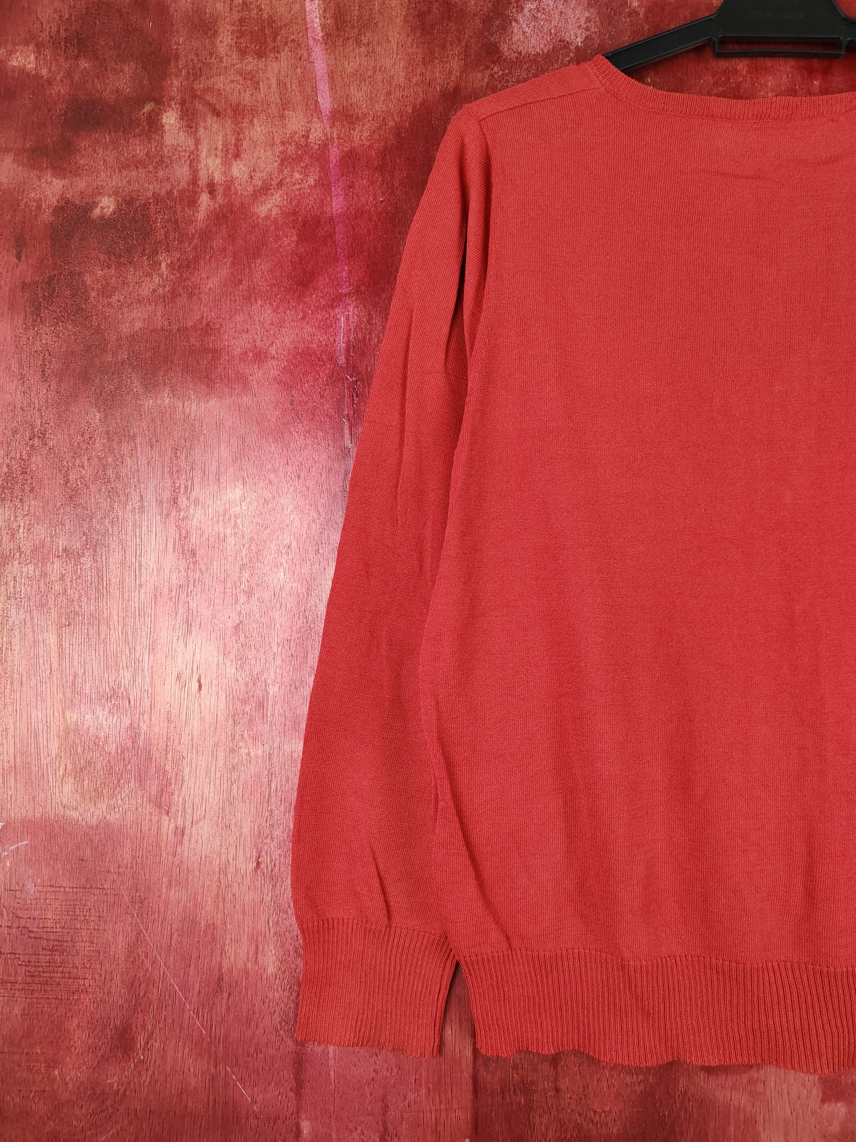 Japanese Brand Japanese Brand Red/Orange Cardigan #S956 Size L / US 10 / IT 46 - 9 Thumbnail