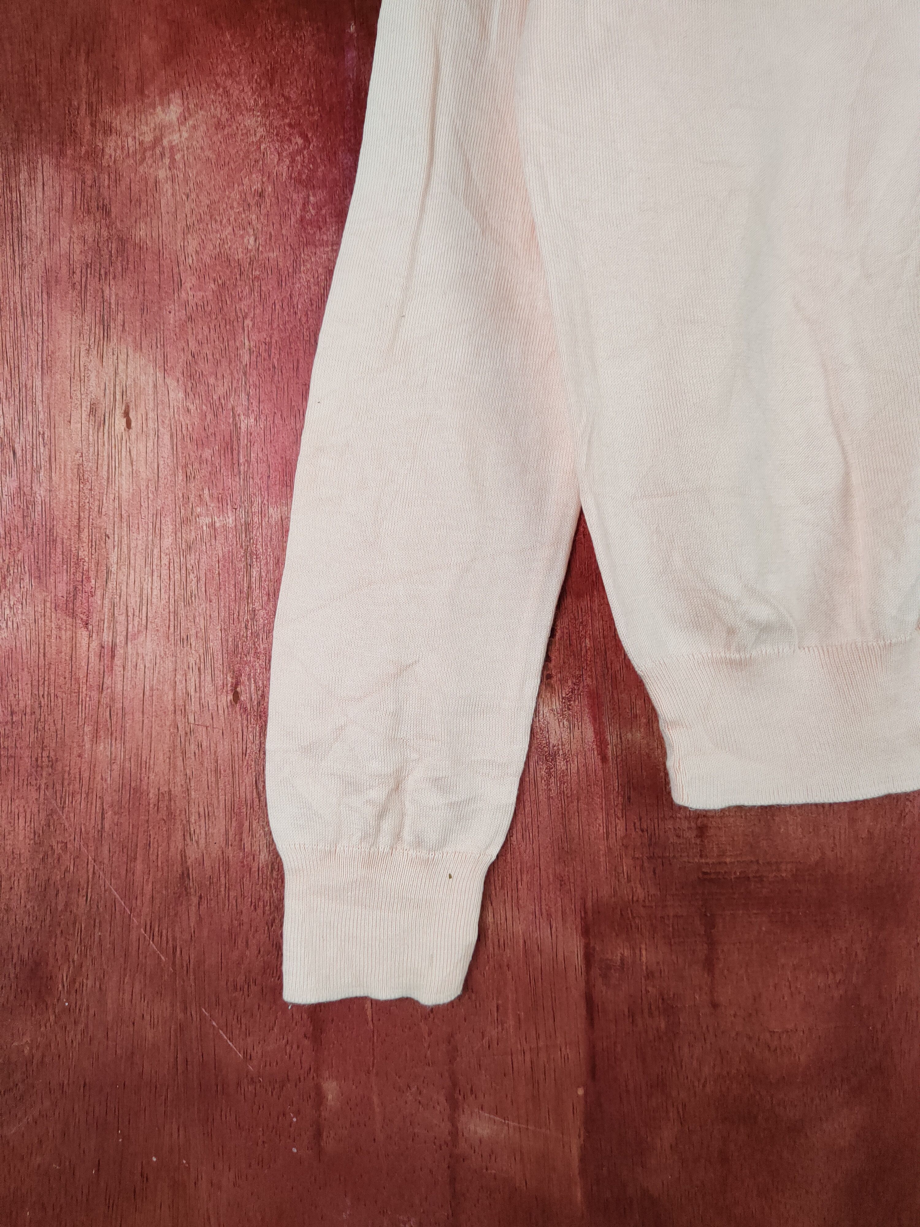 Japanese Brand × Uniqlo Uniqlo Peach Cardigan knitwear vintage japan #S957 Size M / US 6-8 / IT 42-44 - 4 Thumbnail