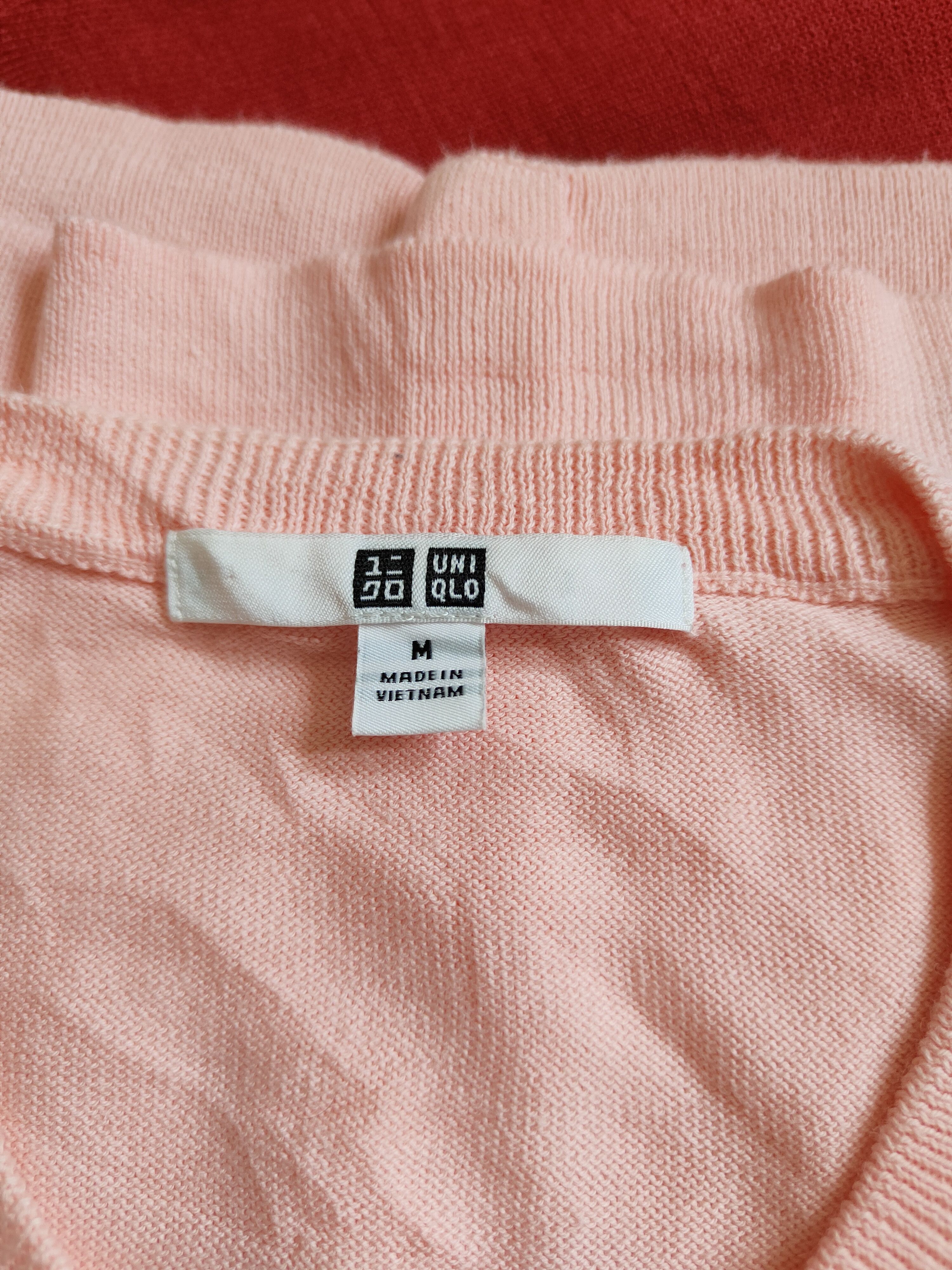 Japanese Brand × Uniqlo Uniqlo Peach Cardigan knitwear vintage japan #S957 Size M / US 6-8 / IT 42-44 - 11 Thumbnail