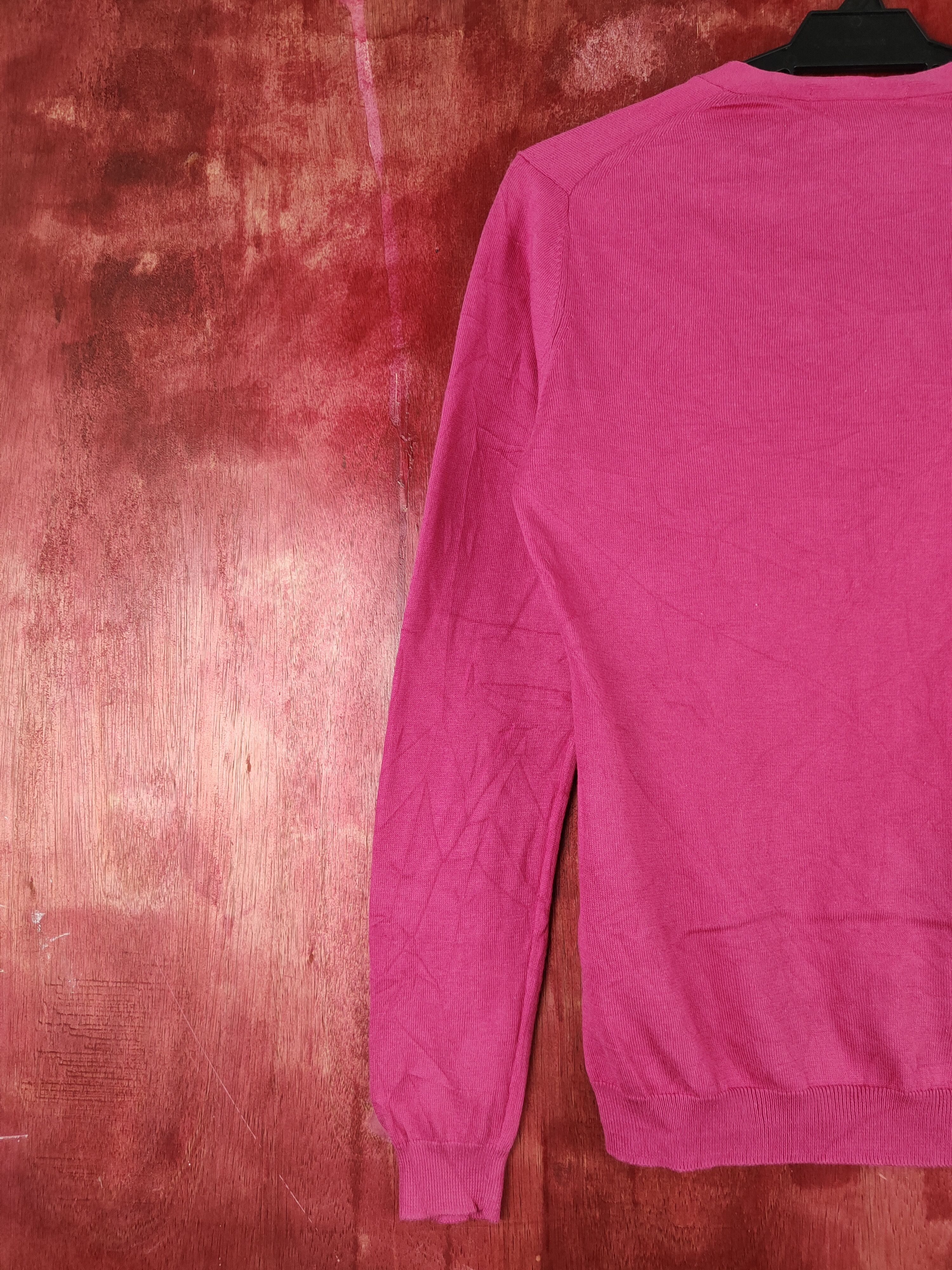 Japanese Brand Uniqlo Pink Cardigan japan vintage #S958 Size M / US 6-8 / IT 42-44 - 8 Thumbnail