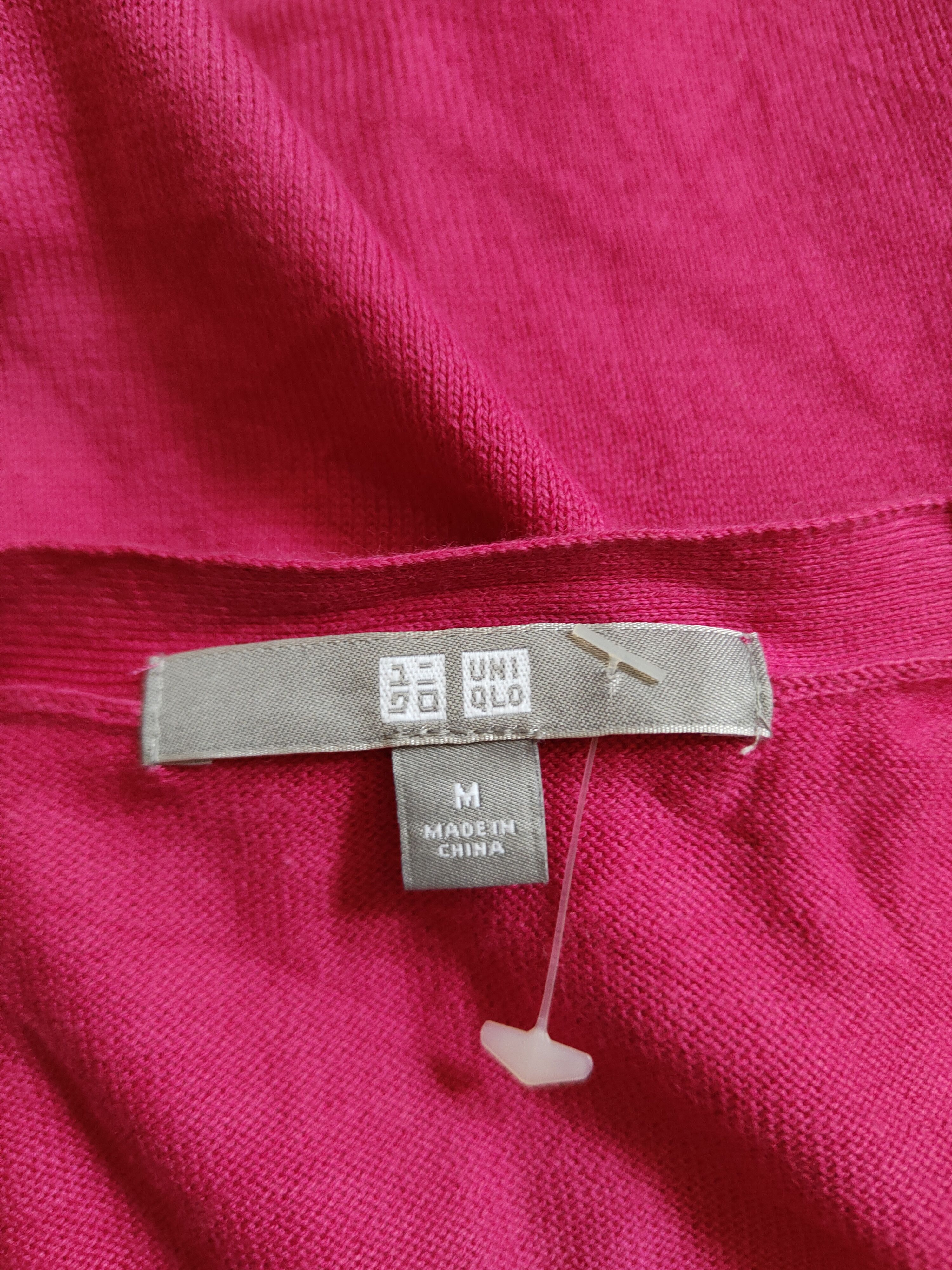 Japanese Brand Uniqlo Pink Cardigan japan vintage #S958 Size M / US 6-8 / IT 42-44 - 11 Thumbnail