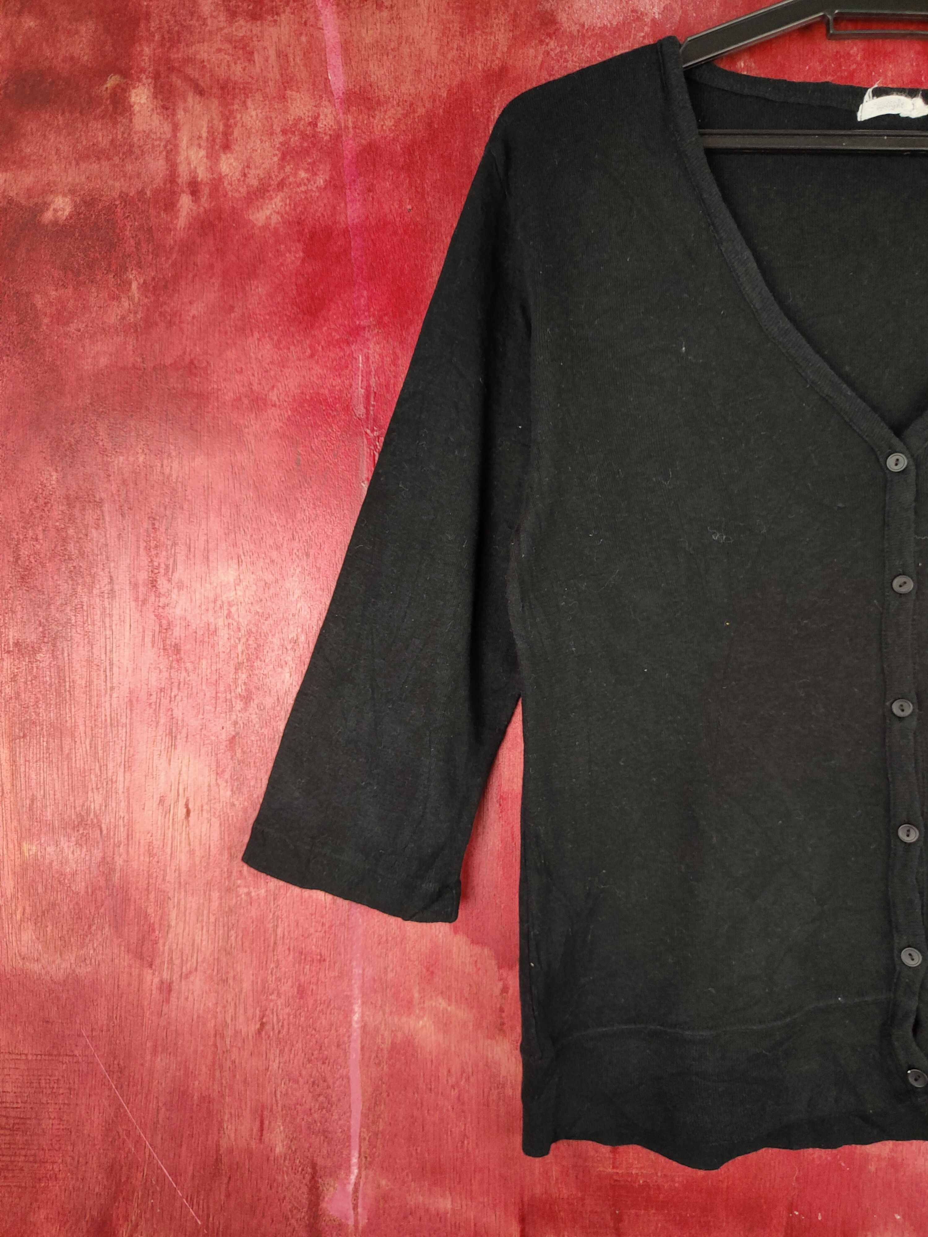 Japanese Brand Japanese Brand Black Cardigan #S959 Size M / US 6-8 / IT 42-44 - 3 Thumbnail