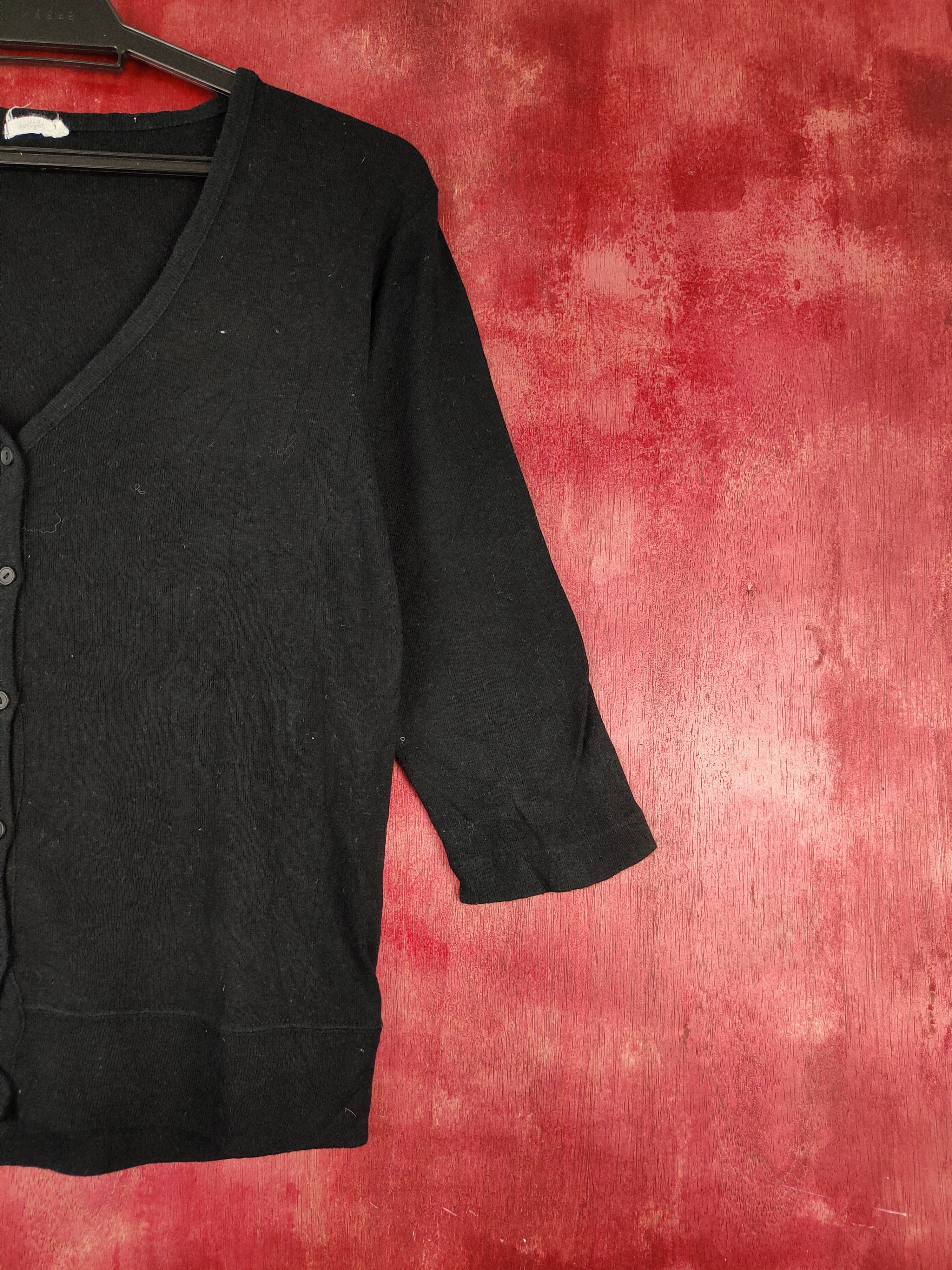Japanese Brand Japanese Brand Black Cardigan #S959 Size M / US 6-8 / IT 42-44 - 5 Thumbnail