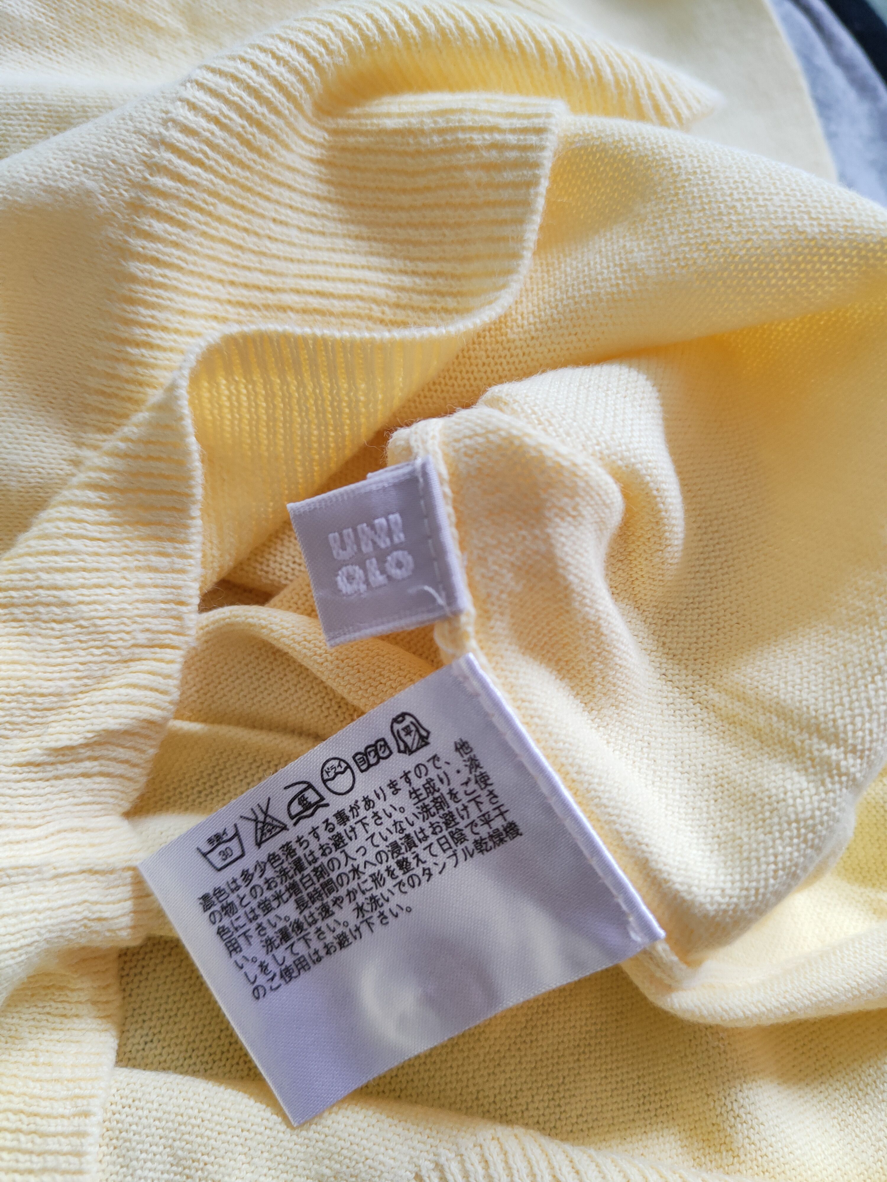 Japanese Brand Uniqlo Yellow Cardigan japan vintage thin #S961 Size M / US 6-8 / IT 42-44 - 10 Thumbnail