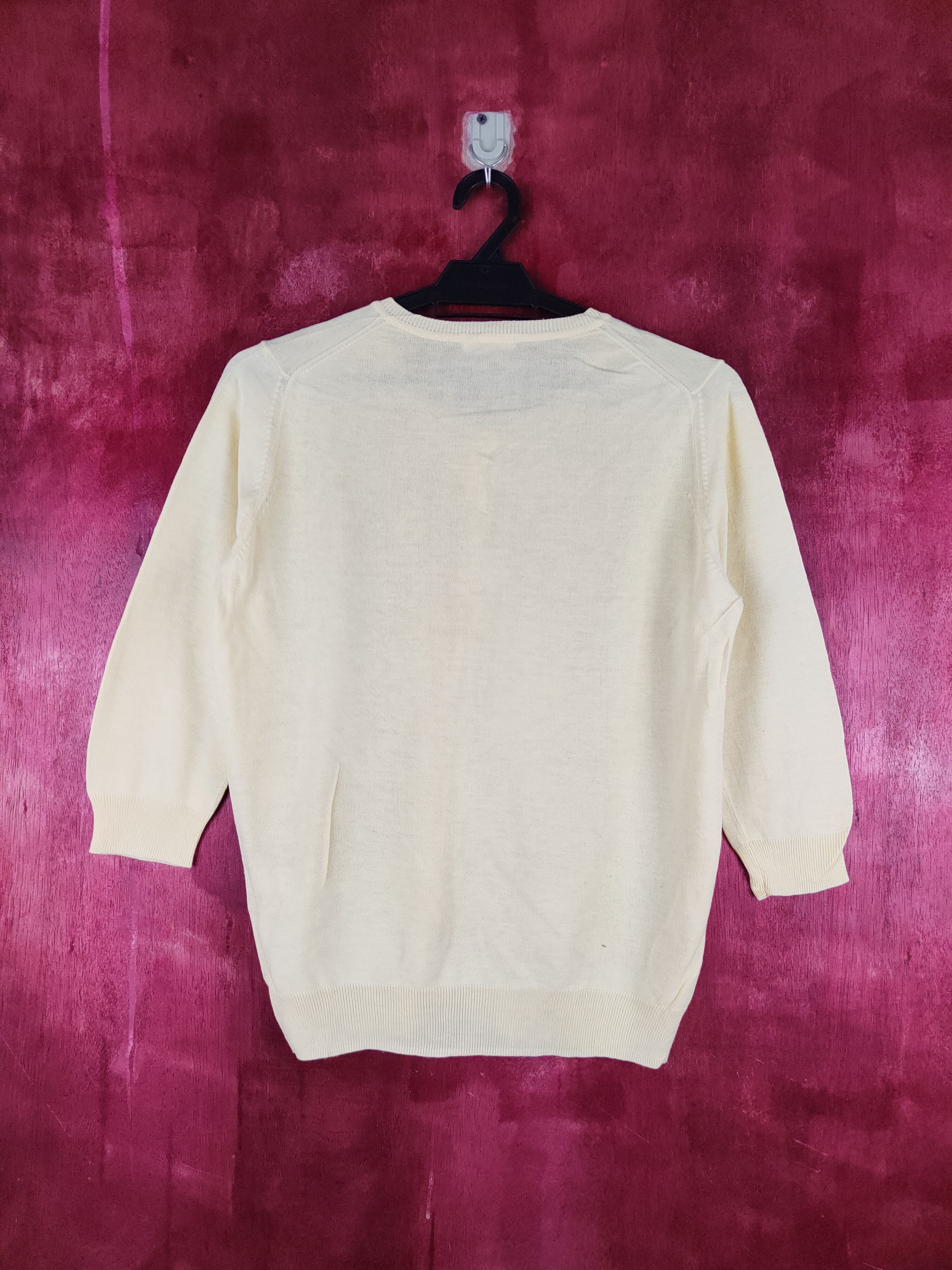 Japanese Brand Uniqlo Yellow Cardigan japan vintage thin #S961 Size M / US 6-8 / IT 42-44 - 7 Thumbnail