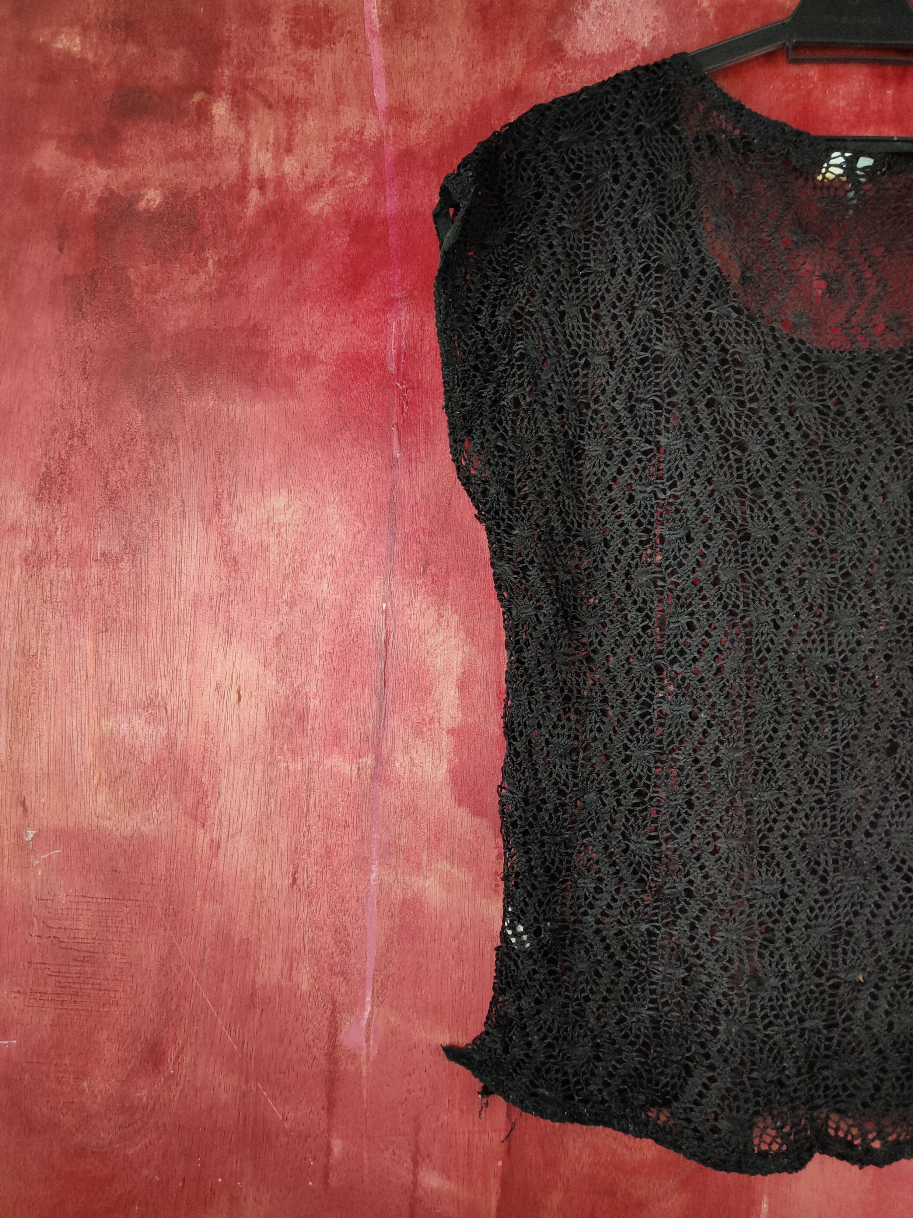 Japanese Brand × Rip Curl Rip Curl Black Crochet Meshnet Knitwear #S969 Size L / US 10 / IT 46 - 10 Thumbnail