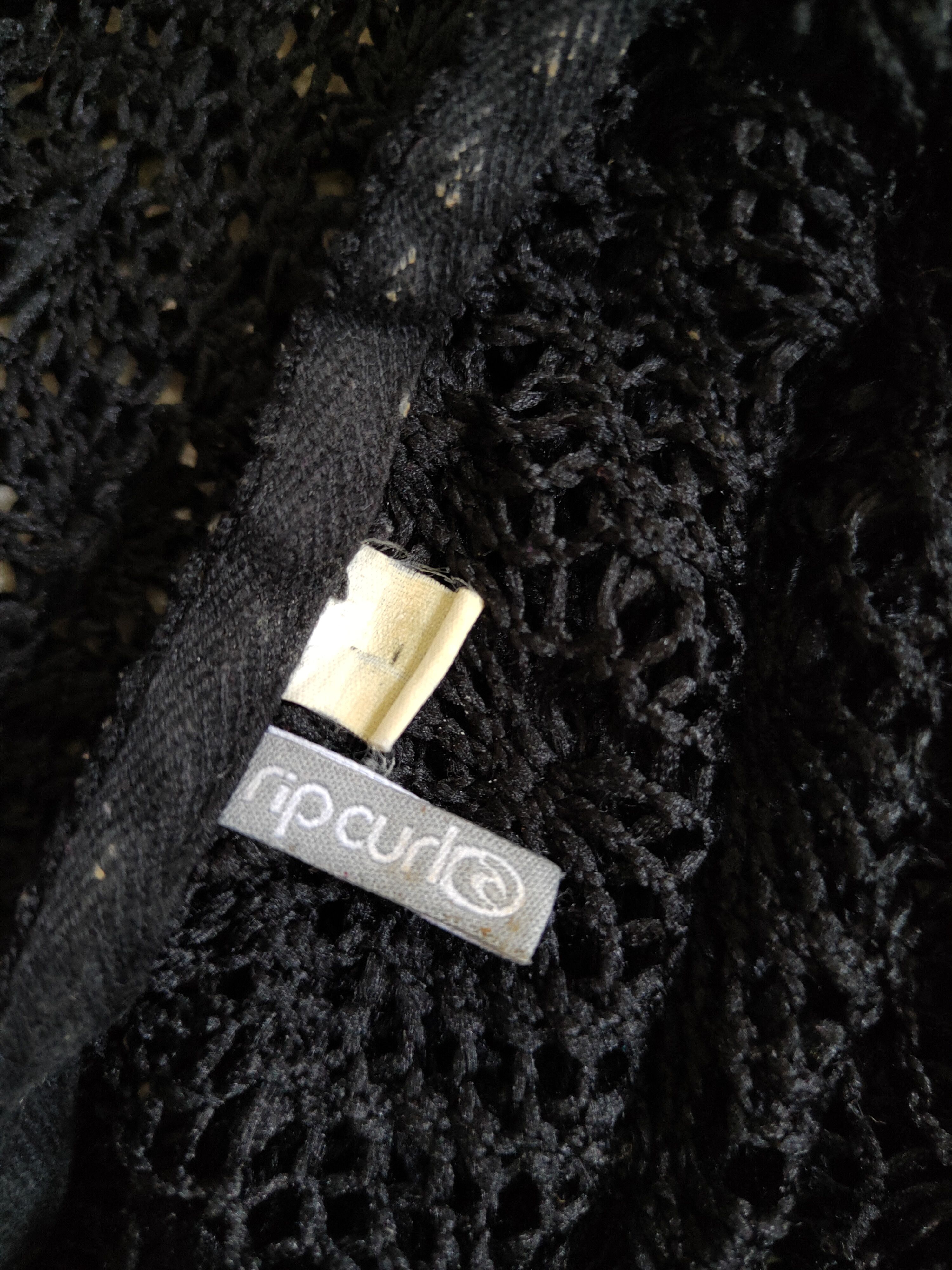 Japanese Brand × Rip Curl Rip Curl Black Crochet Meshnet Knitwear #S969 Size L / US 10 / IT 46 - 13 Thumbnail
