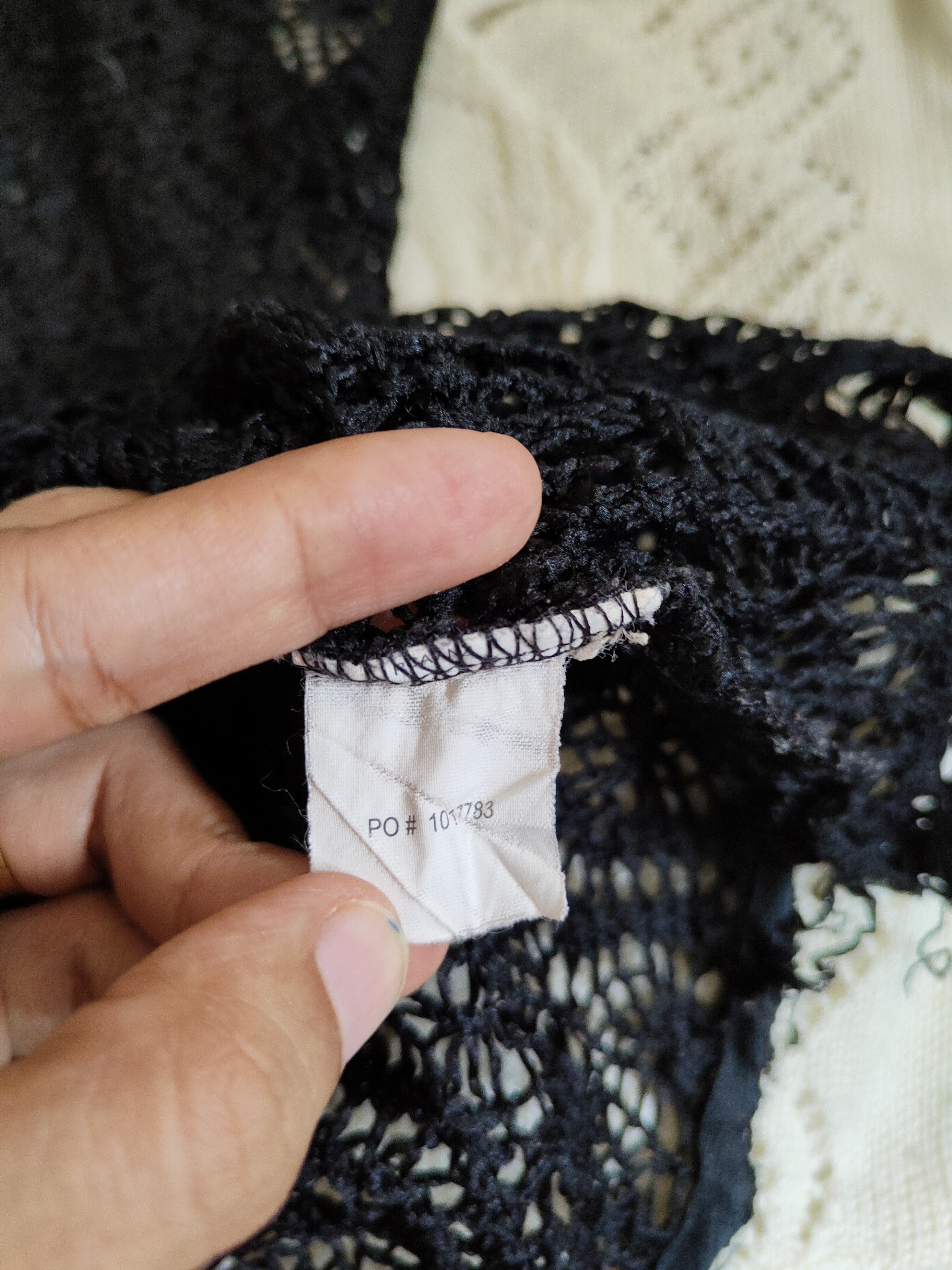 Japanese Brand × Rip Curl Rip Curl Black Crochet Meshnet Knitwear #S969 Size L / US 10 / IT 46 - 12 Thumbnail
