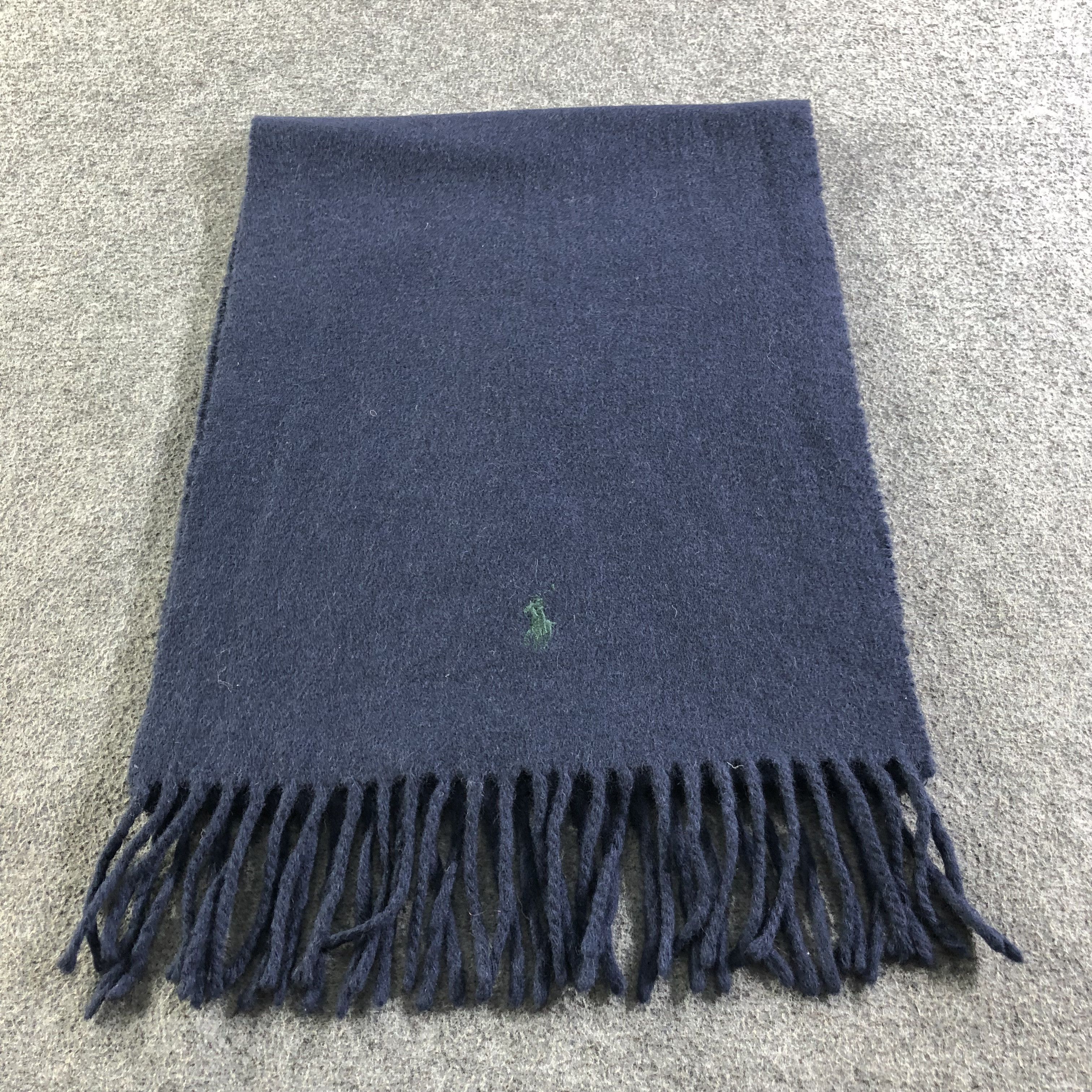 Polo Ralph Lauren Polo Ralph Lauren Made in Italy Wool Scarf Muffler V2047 Size ONE SIZE - 2 Thumbnail