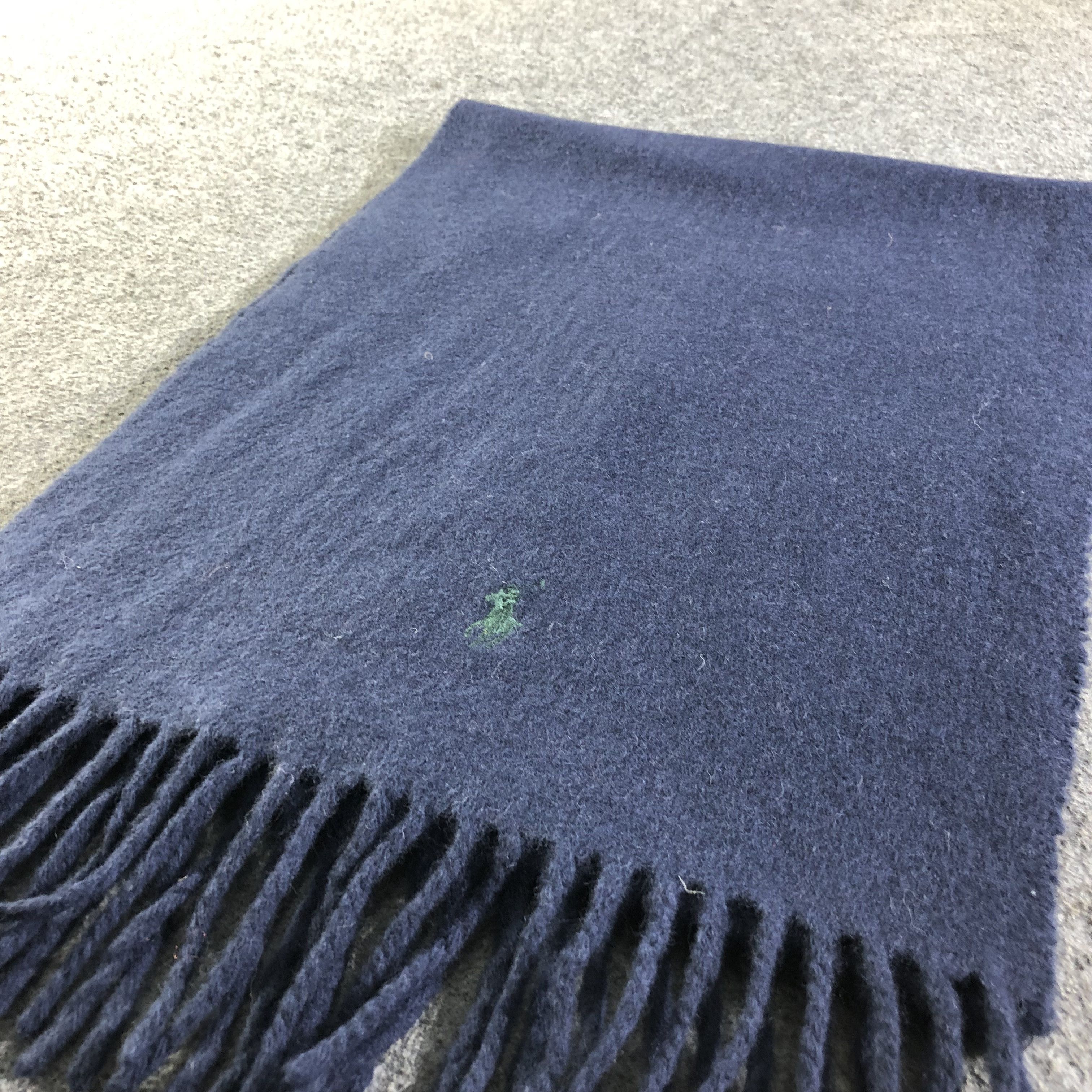 Polo Ralph Lauren Polo Ralph Lauren Made in Italy Wool Scarf Muffler V2047 Size ONE SIZE - 3 Thumbnail