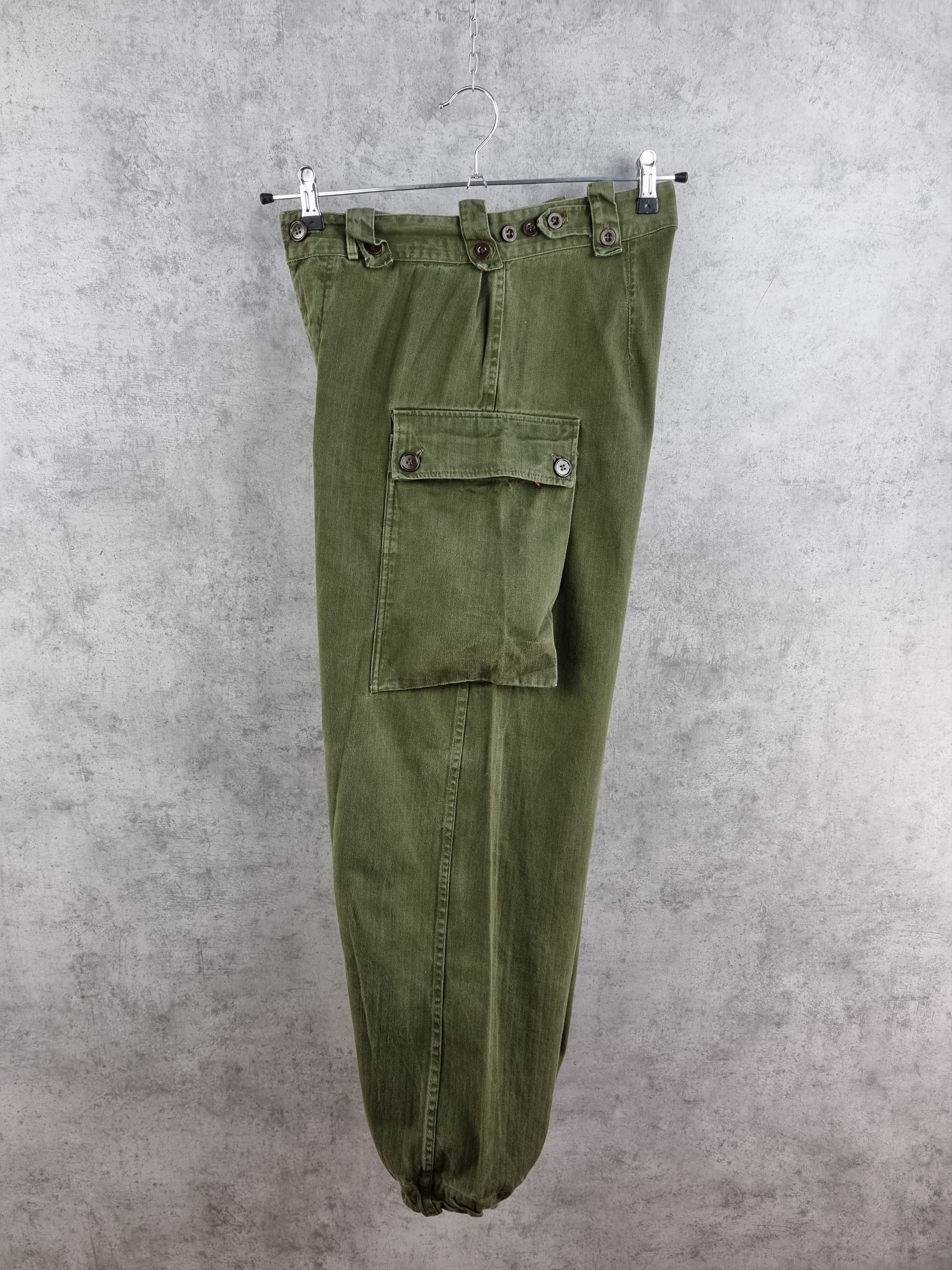 Other Historical Military Field Vintage Faded Cargo Heavy Pants Size US 31 - 12 Thumbnail