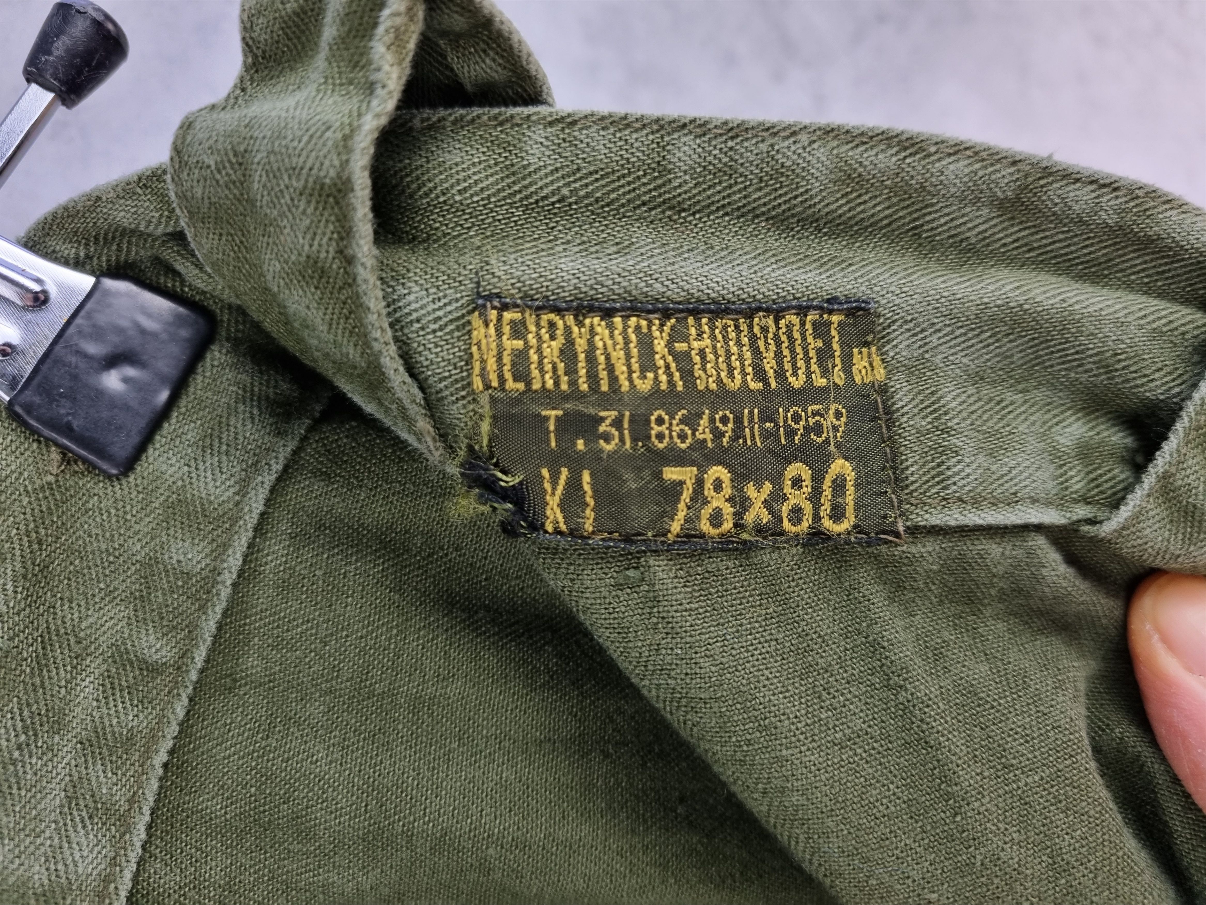 Other Historical Military Field Vintage Faded Cargo Heavy Pants Size US 31 - 7 Thumbnail