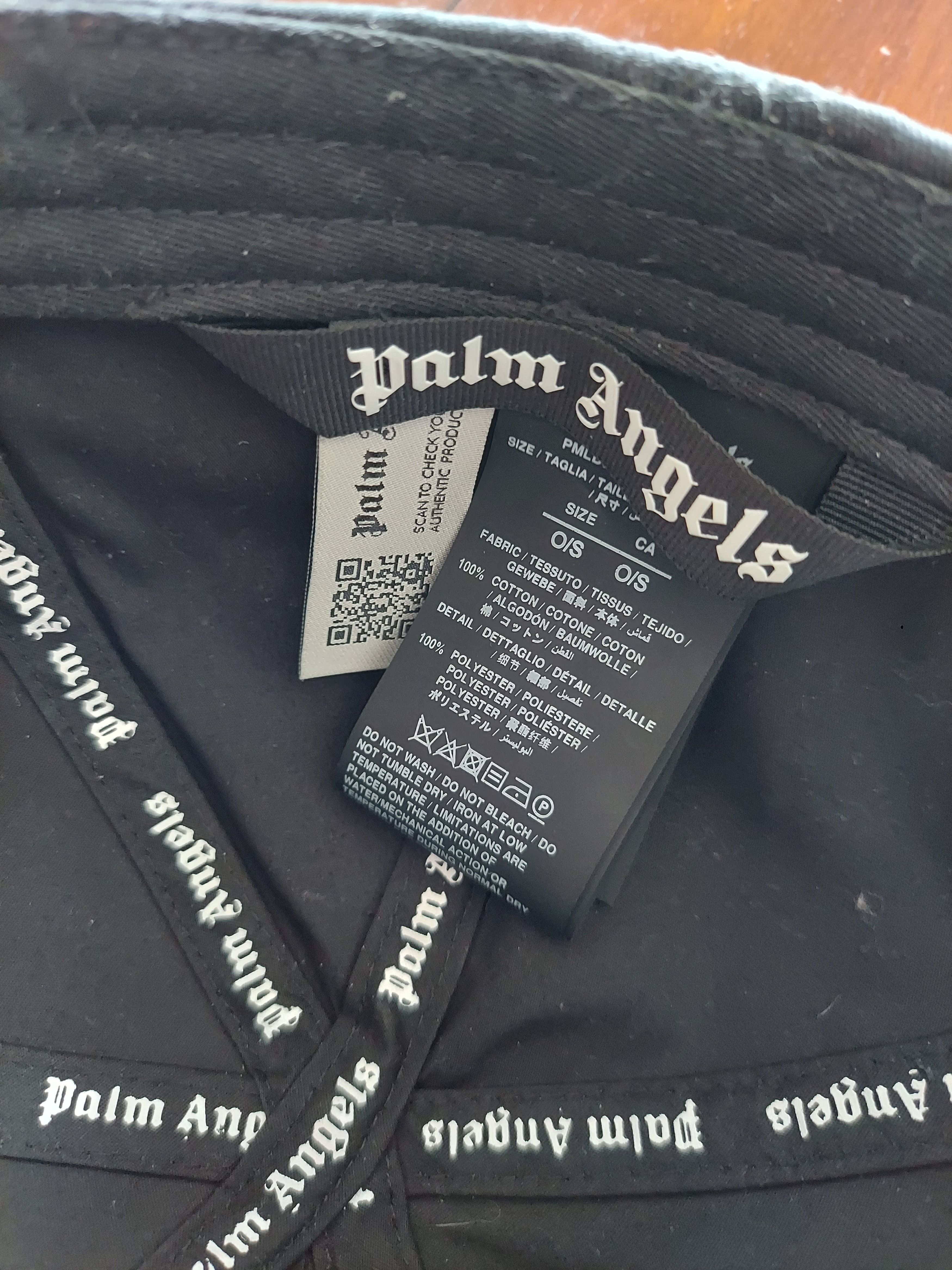 Palm Angels Palm Angels Logo Embroidered Hat Size ONE SIZE - 4 Thumbnail