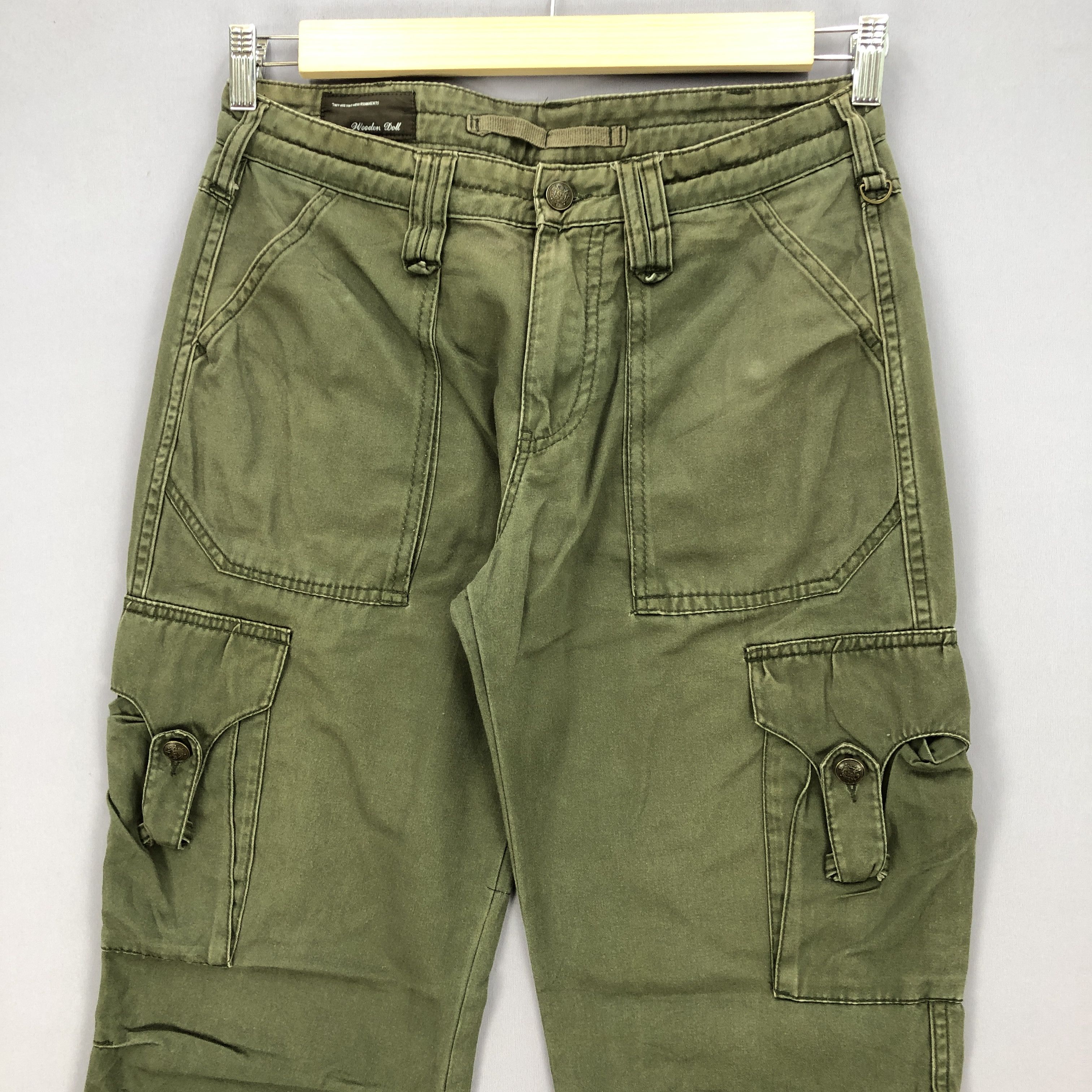 Japanese Brand Vintage Japanese Cargo Pants Bondage Parachute Trousers Size US 30 / EU 46 - 3 Thumbnail