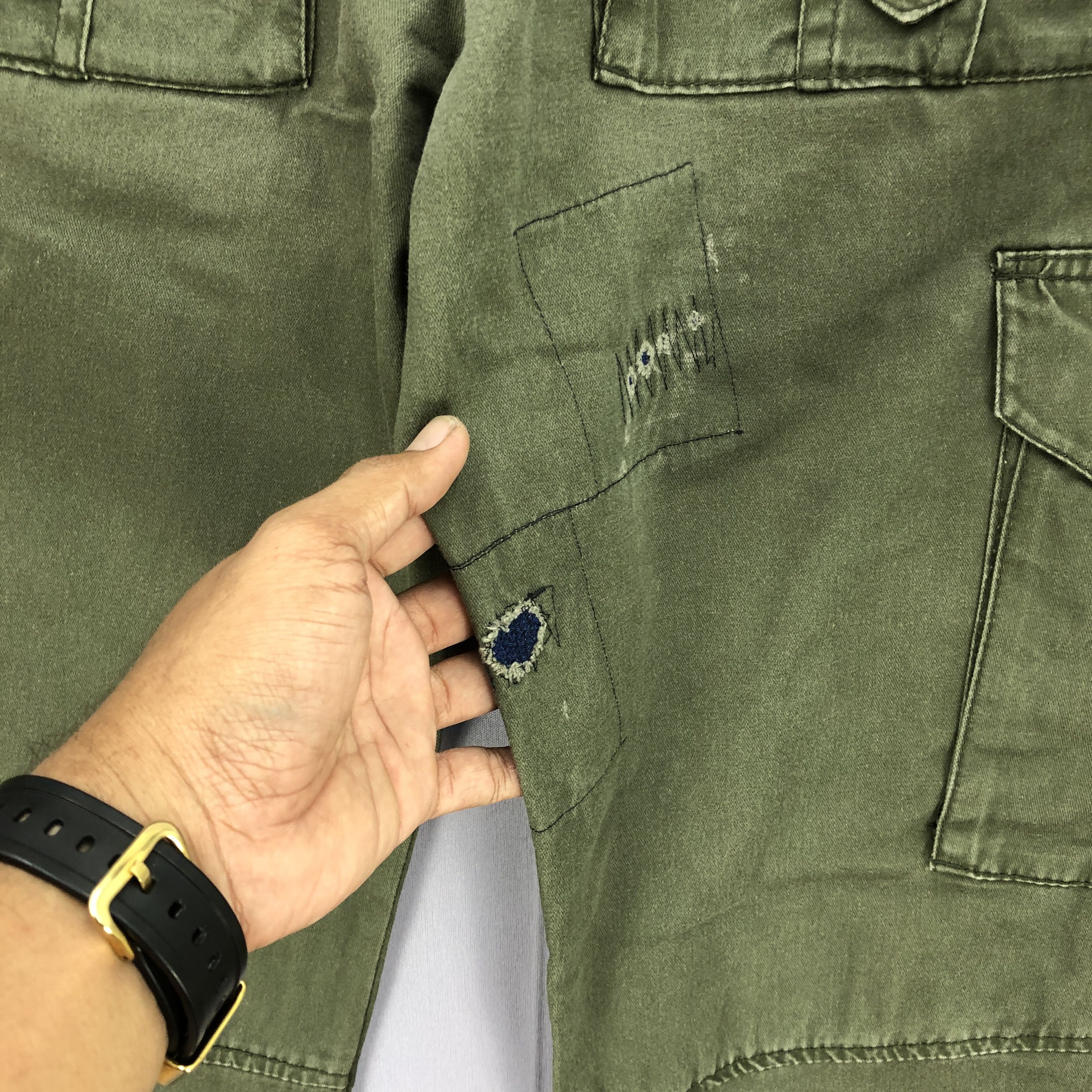 Japanese Brand Vintage Japanese Cargo Pants Bondage Parachute Trousers Size US 30 / EU 46 - 5 Thumbnail