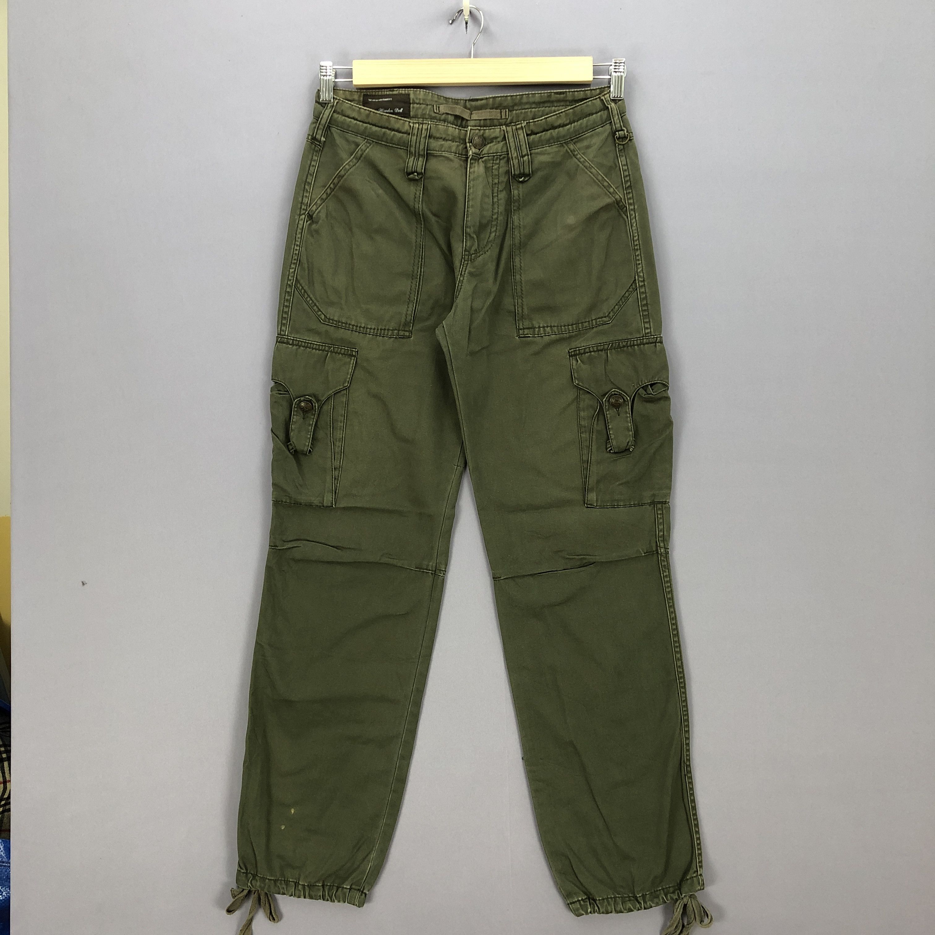 Vintage Japanese Cargo Pants Bondage Parachute Trousers