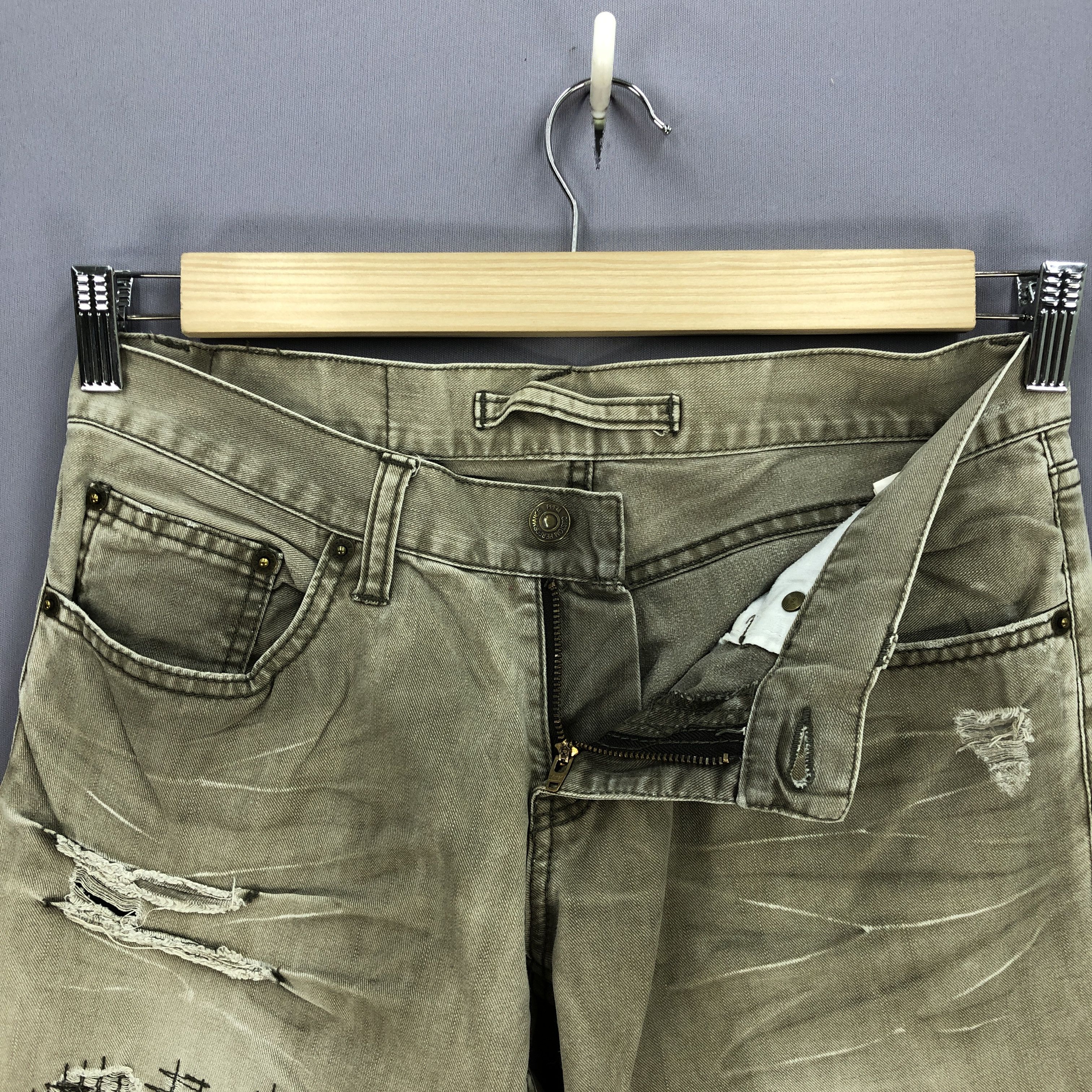 If Six Was Nine Vintage PPFM Distressed Jeans Japanese Denim Pants Size US 30 / EU 46 - 5 Thumbnail
