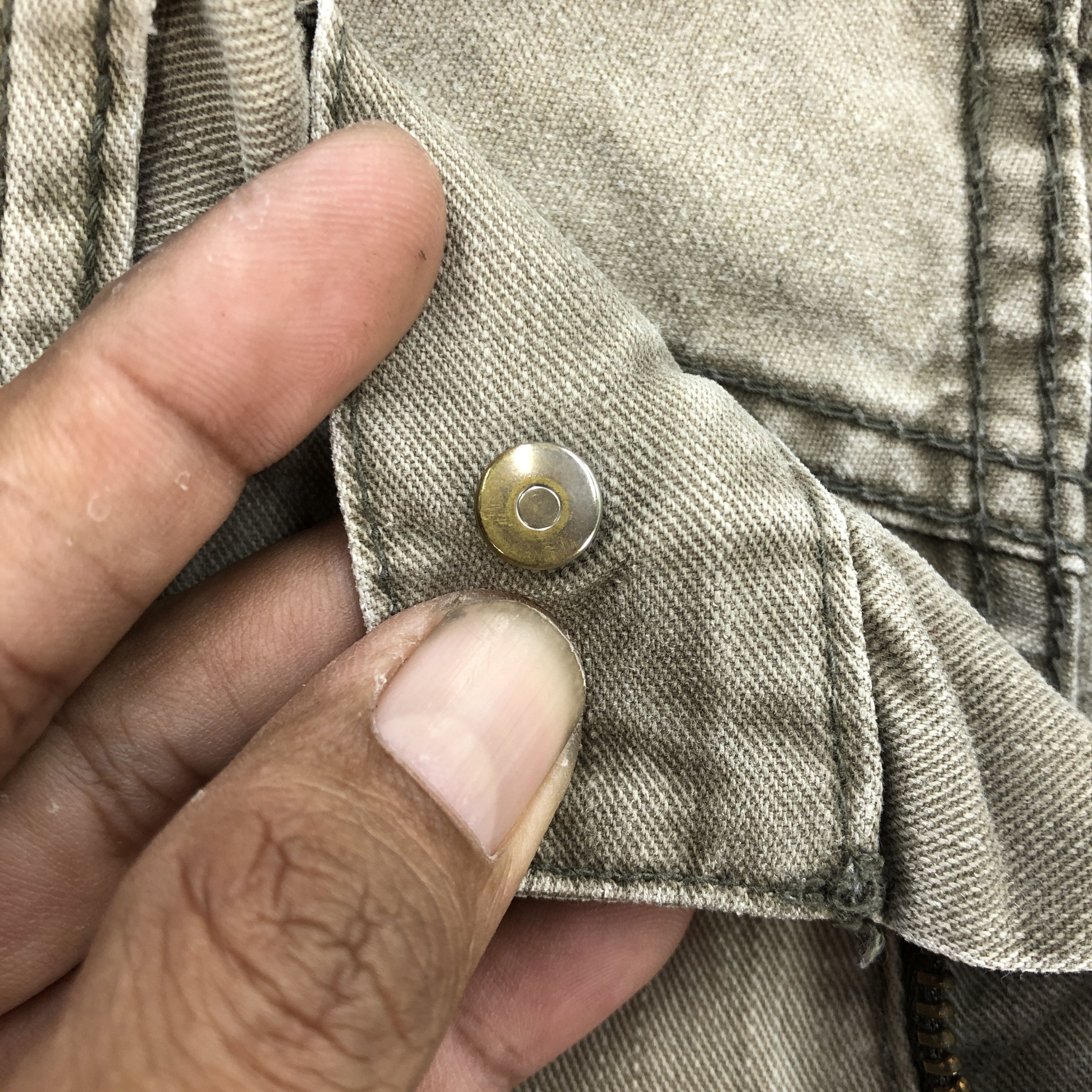 If Six Was Nine Vintage PPFM Distressed Jeans Japanese Denim Pants Size US 30 / EU 46 - 6 Thumbnail
