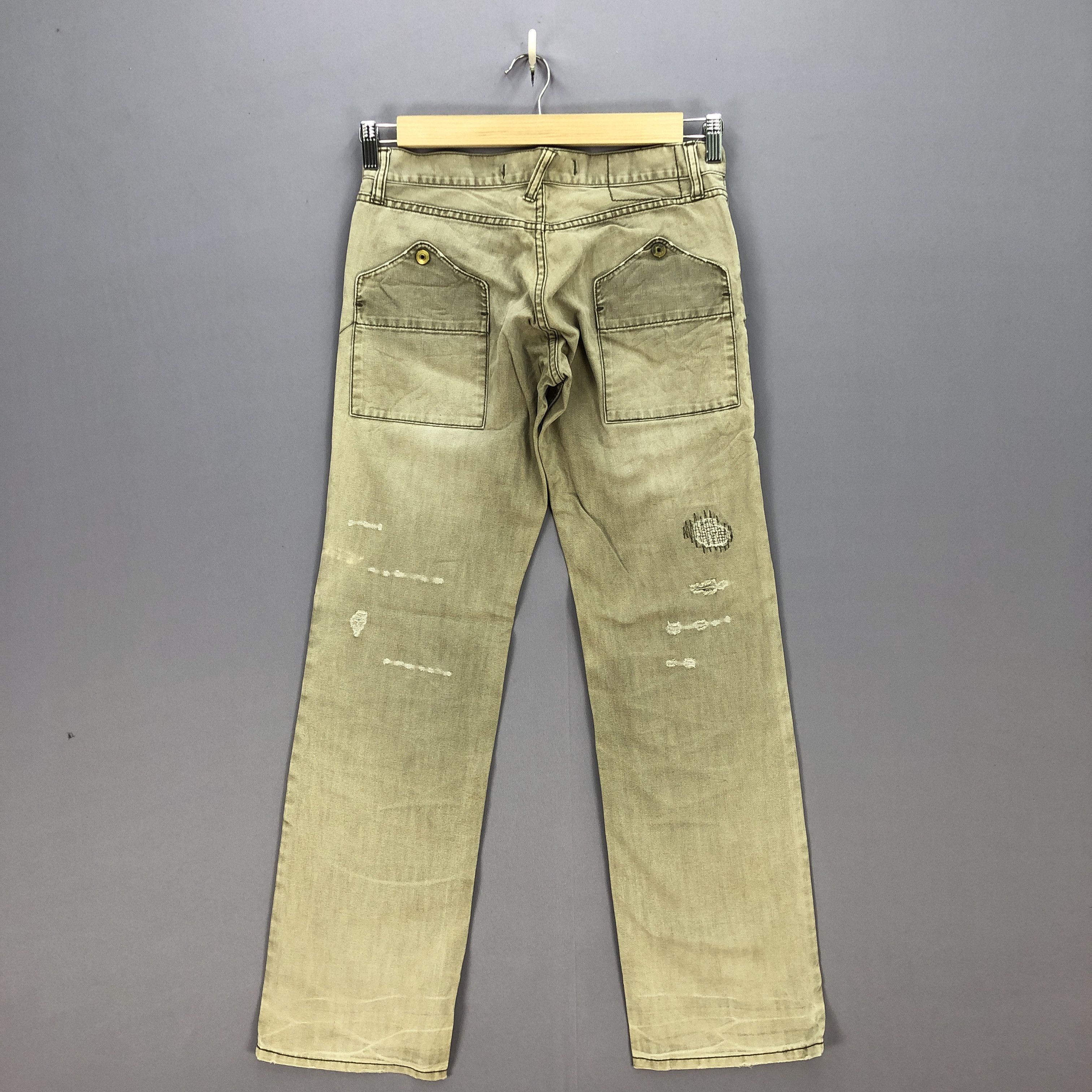 If Six Was Nine Vintage PPFM Distressed Jeans Japanese Denim Pants Size US 30 / EU 46 - 2 Thumbnail