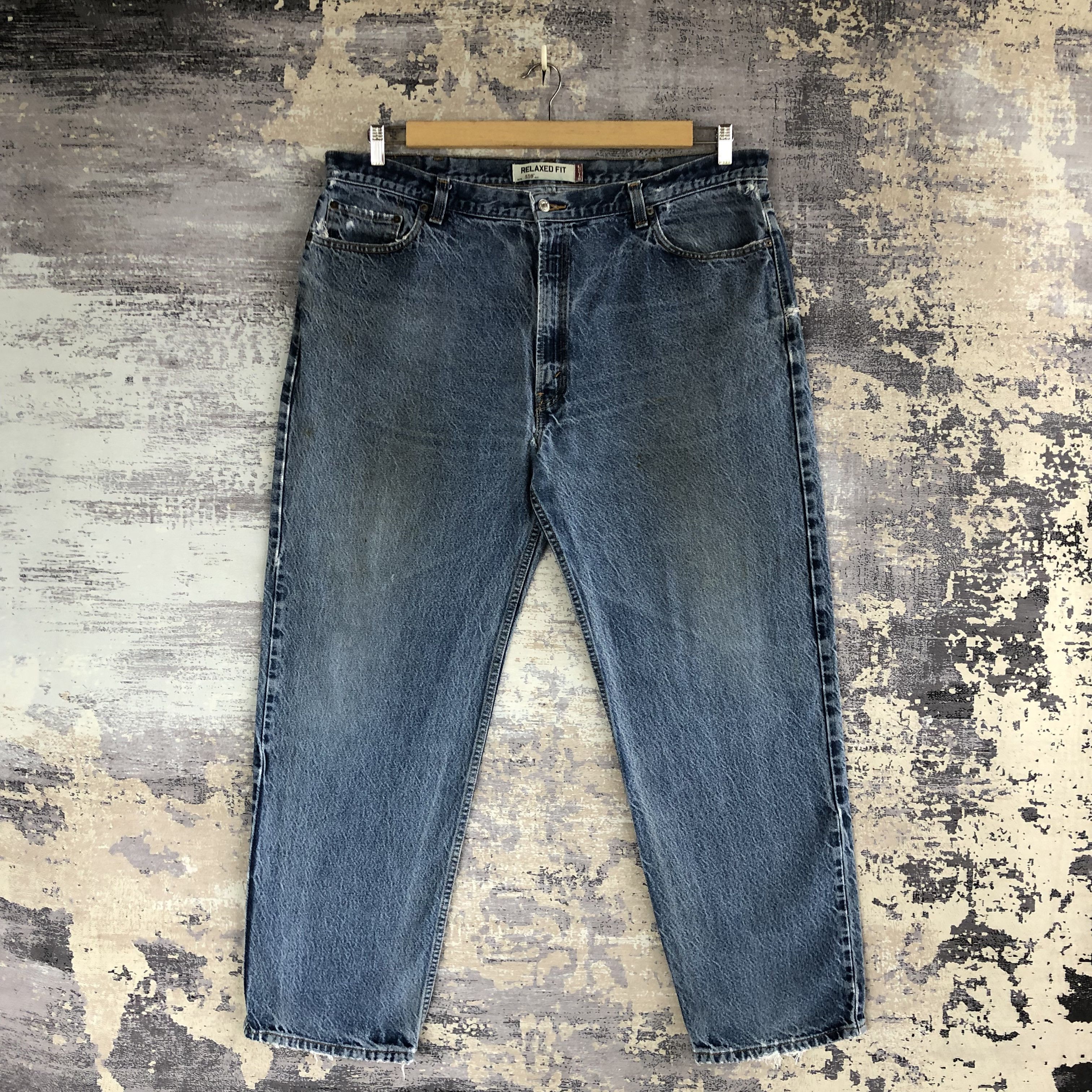Vintage Levi's Stone Wash Jeans Levis Baggy Denim Pants