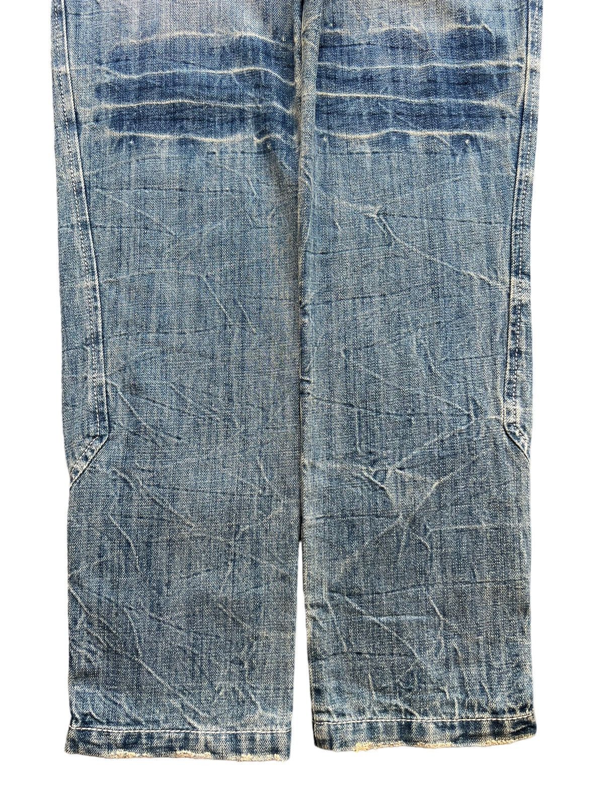 Beauty Beast × Japanese Brand Vintage Distressed Denim Ripped Rusty Skinny Jeans 30 Size 30" / US 8 / IT 44 - 7 Thumbnail