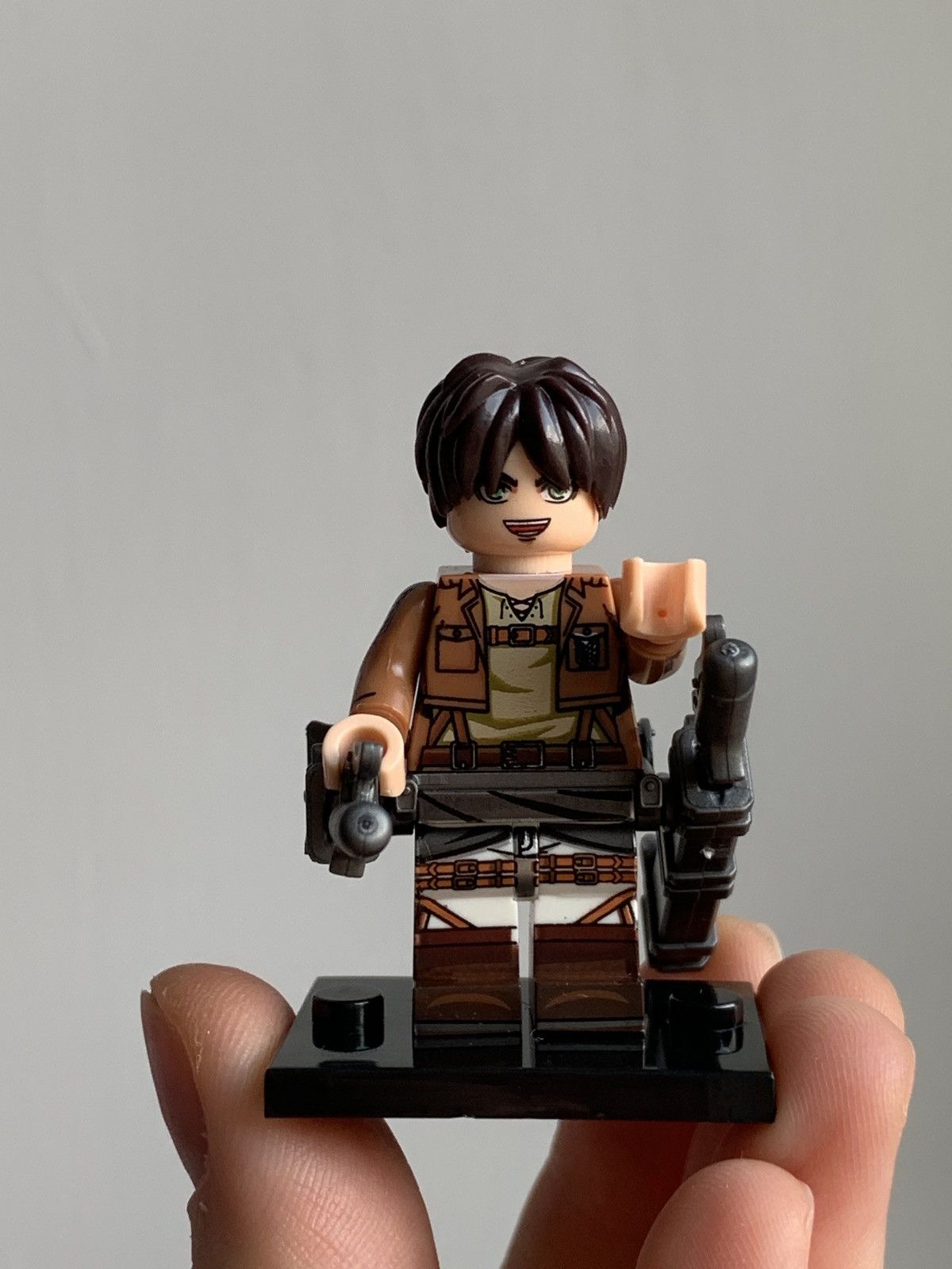 Anime × Designer × Japanese Brand Attack On Titan Anime Figure Minifigure Eren Size ONE SIZE - 8 Thumbnail