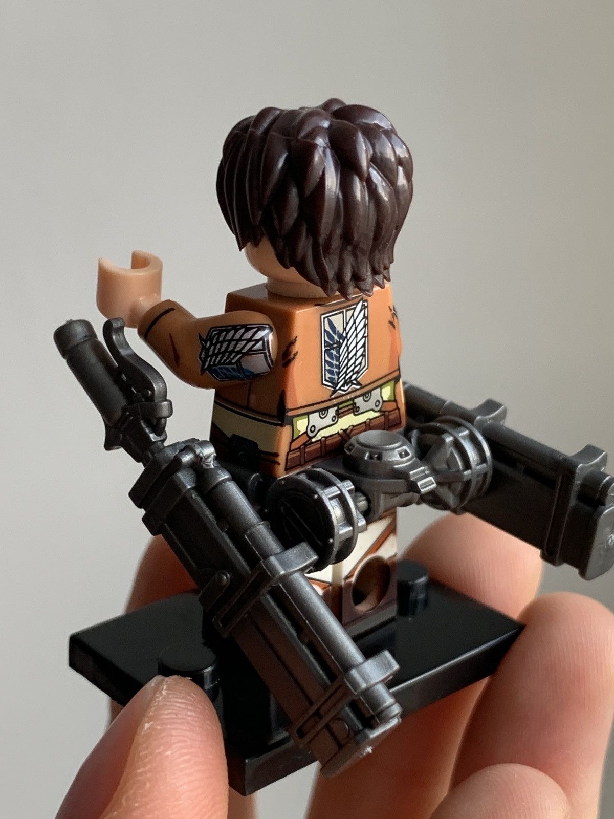 Anime × Designer × Japanese Brand Attack On Titan Anime Figure Minifigure Eren Size ONE SIZE - 3 Thumbnail