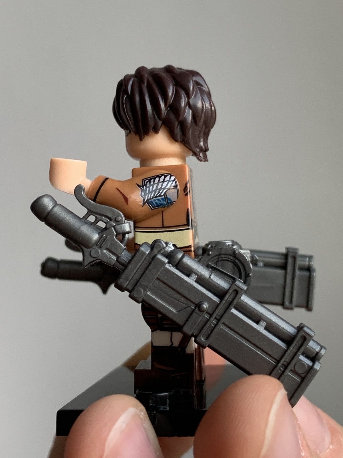 Anime × Designer × Japanese Brand Attack On Titan Anime Figure Minifigure Eren Size ONE SIZE - 5 Thumbnail