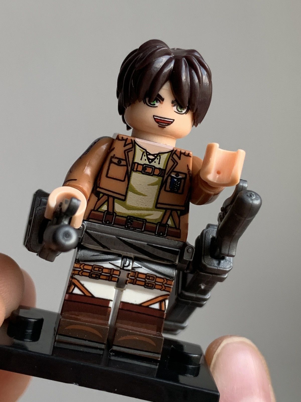 Anime × Designer × Japanese Brand Attack On Titan Anime Figure Minifigure Eren Size ONE SIZE - 2 Thumbnail