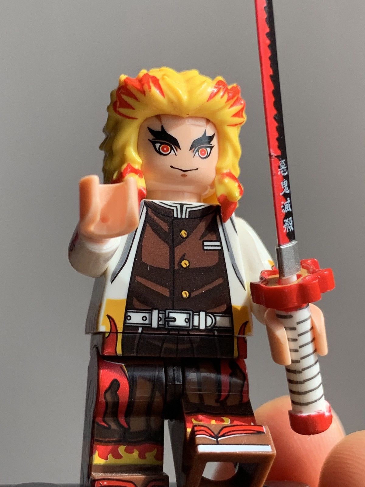 Anime × Designer × Japanese Brand Demon Slayer Anime Figure Minifigure Rengoku Size ONE SIZE - 6 Thumbnail