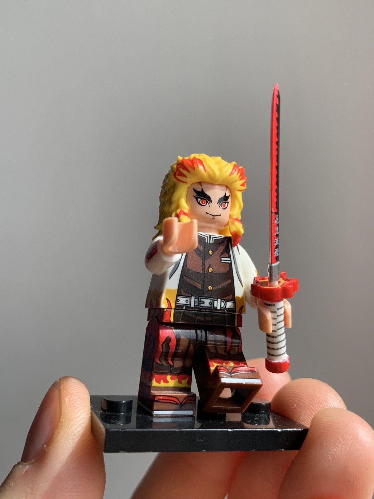 Anime × Designer × Japanese Brand Demon Slayer Anime Figure Minifigure Rengoku Size ONE SIZE - 5 Thumbnail