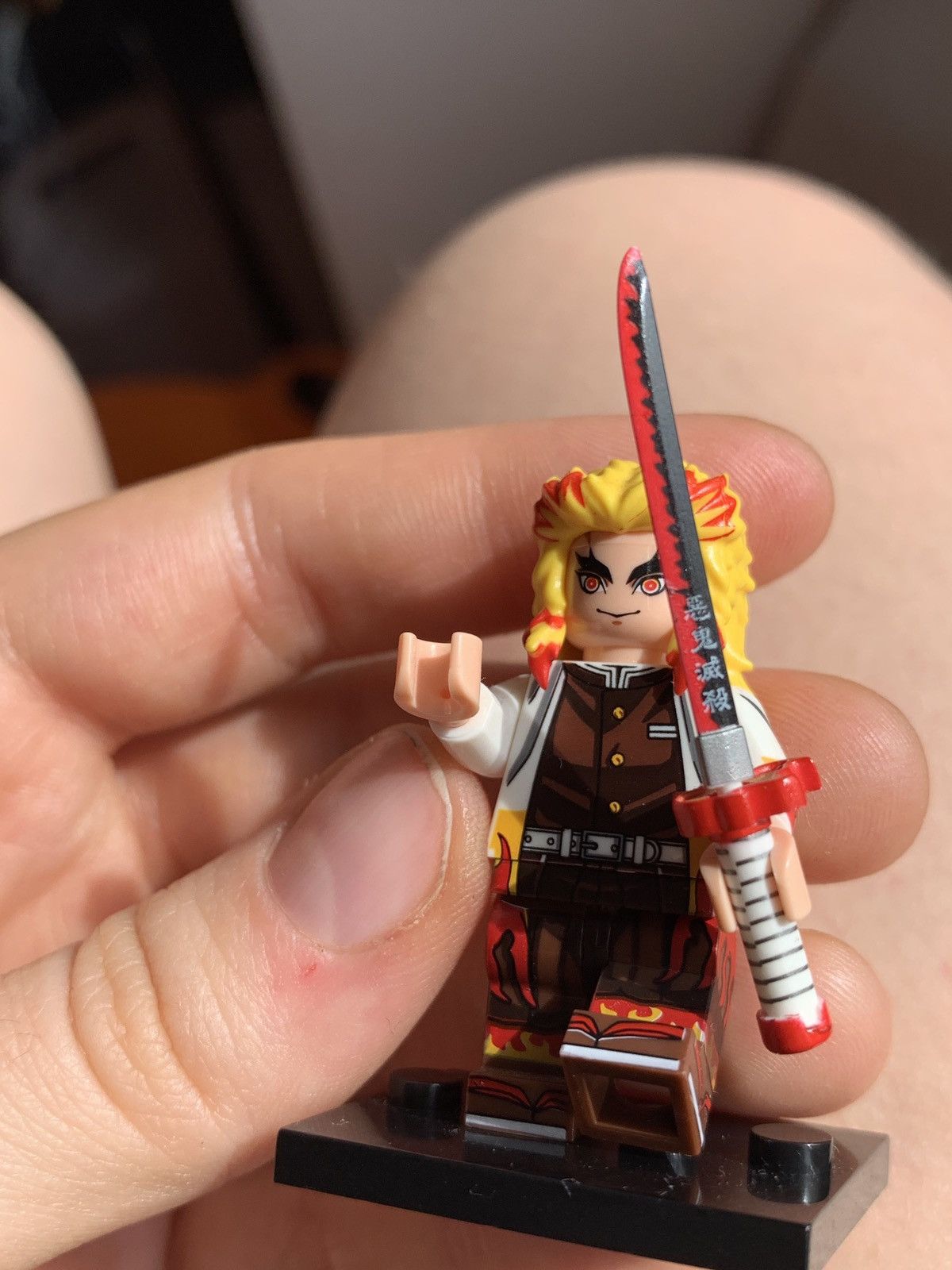 Anime × Designer × Japanese Brand Demon Slayer Anime Figure Minifigure Rengoku Size ONE SIZE - 2 Thumbnail
