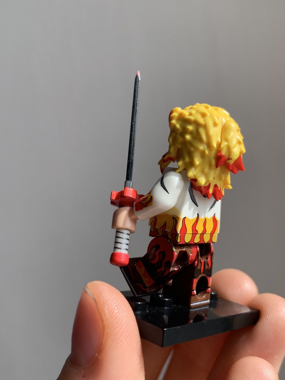 Anime × Designer × Japanese Brand Demon Slayer Anime Figure Minifigure Rengoku Size ONE SIZE - 4 Thumbnail