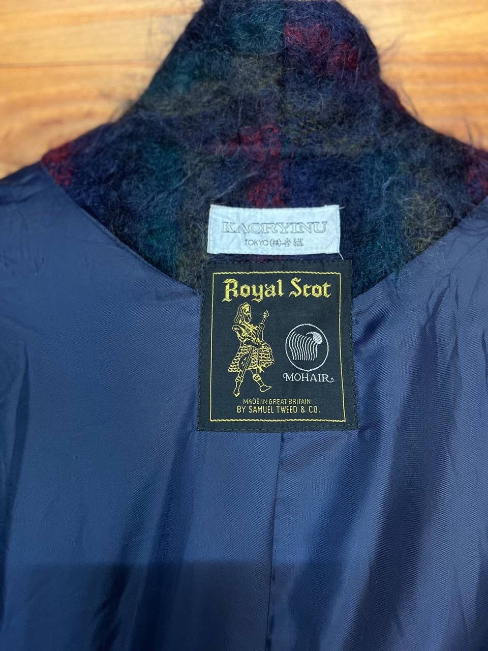 Japanese Brand ROYAL SCOT BY SAMUEL TWEED MOHAIR JACKET Size US L / EU 52-54 / 3 - 11 Thumbnail