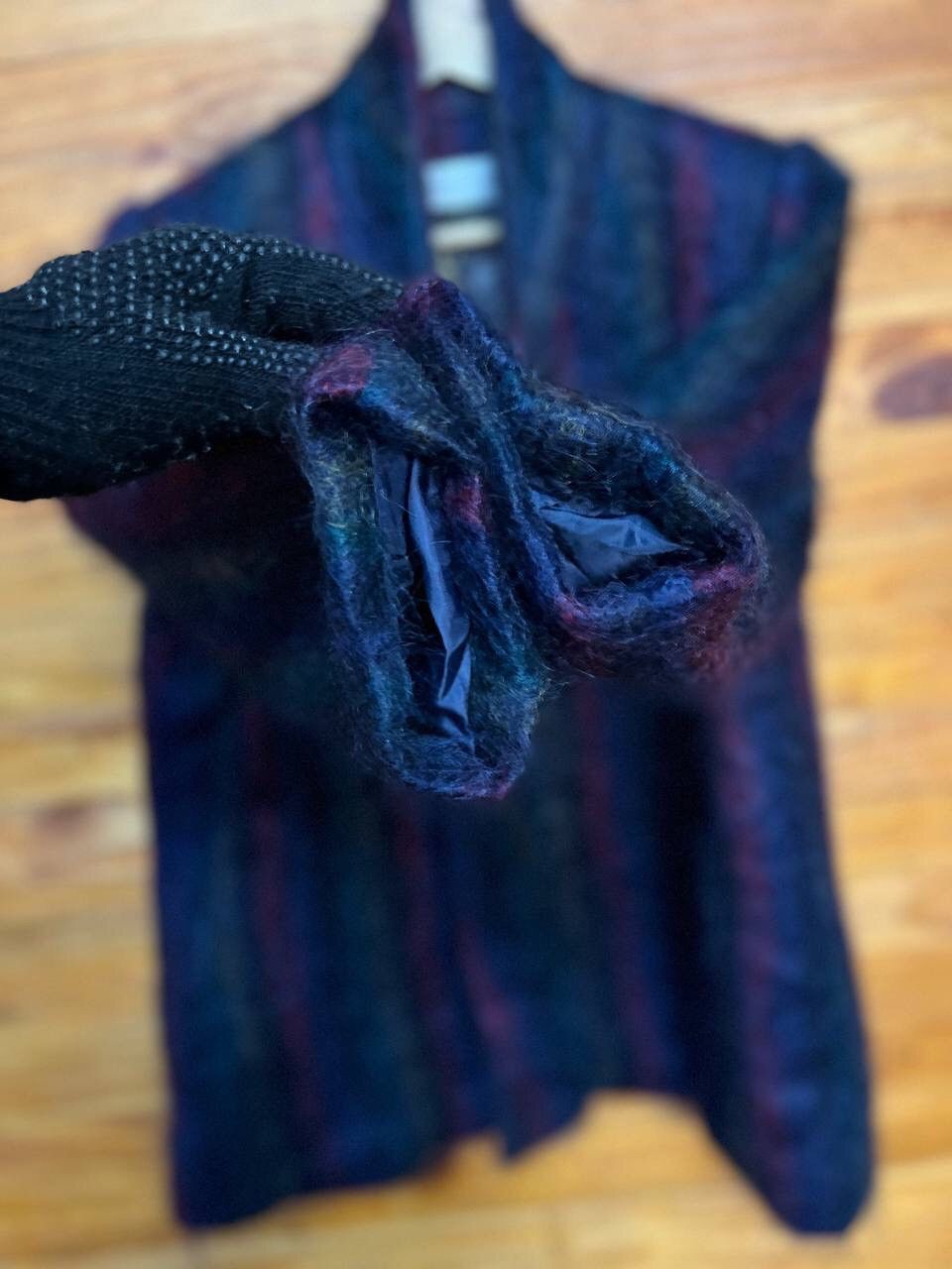 Japanese Brand ROYAL SCOT BY SAMUEL TWEED MOHAIR JACKET Size US L / EU 52-54 / 3 - 6 Thumbnail