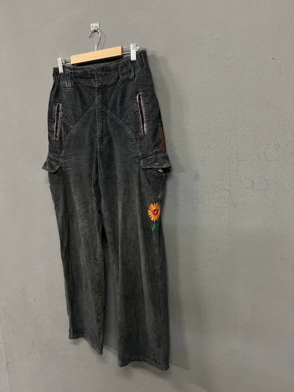 Vintage VINTAGE CARGO COTTON PANTS Size US 28 / EU 44 - 4 Thumbnail