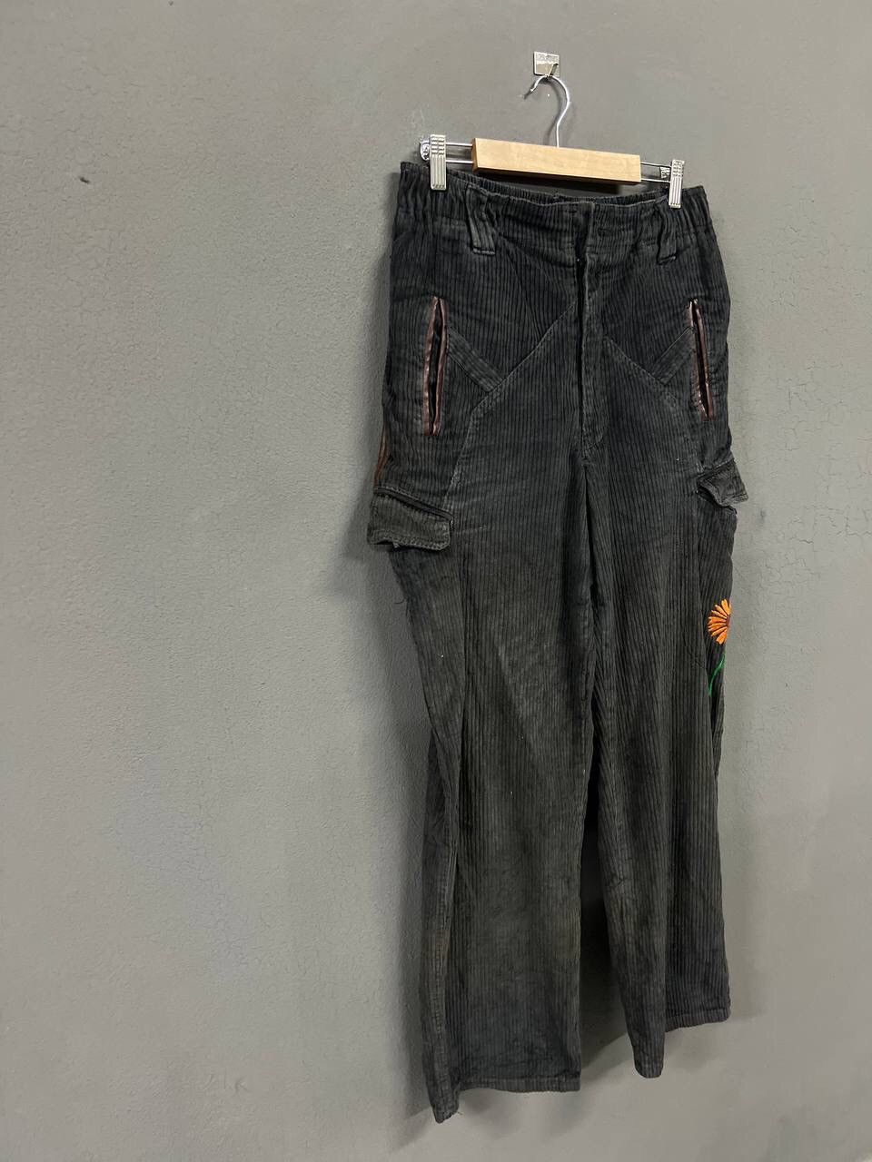 Vintage VINTAGE CARGO COTTON PANTS Size US 28 / EU 44 - 3 Thumbnail