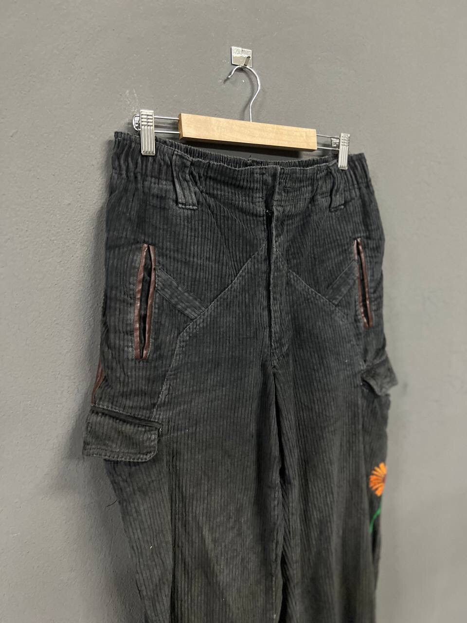 Vintage VINTAGE CARGO COTTON PANTS Size US 28 / EU 44 - 5 Thumbnail