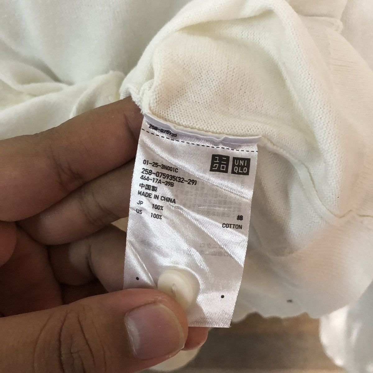 Uniqlo Uniqlo White Patterned Cardigans knitwear vintage #7226 Size M / US 6-8 / IT 42-44 - 8 Thumbnail