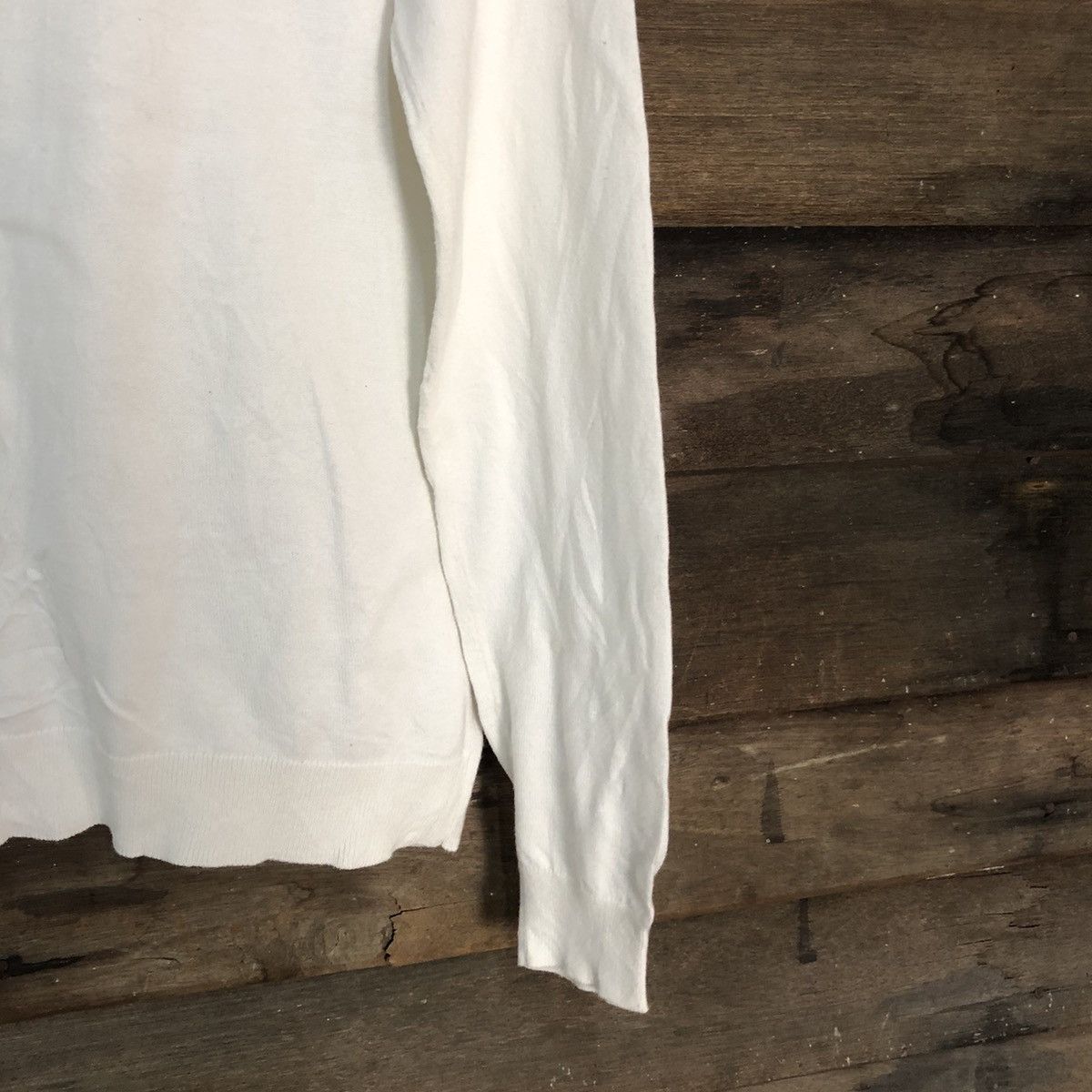 Uniqlo Uniqlo White Patterned Cardigans knitwear vintage #7226 Size M / US 6-8 / IT 42-44 - 12 Thumbnail