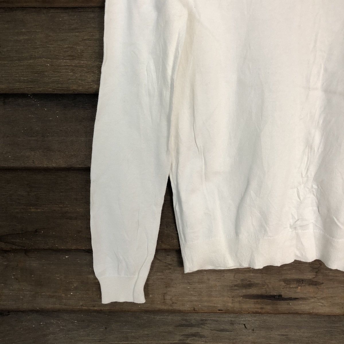 Uniqlo Uniqlo White Patterned Cardigans knitwear vintage #7226 Size M / US 6-8 / IT 42-44 - 11 Thumbnail