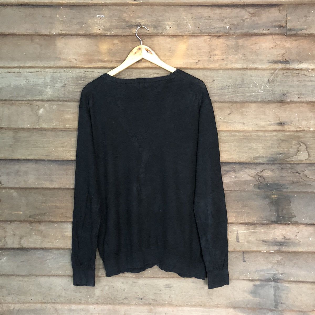 Uniqlo Uniqlo Black Cardigan knitwear japan vintage #7223 Size XL / US 12-14 / IT 48-50 - 9 Thumbnail