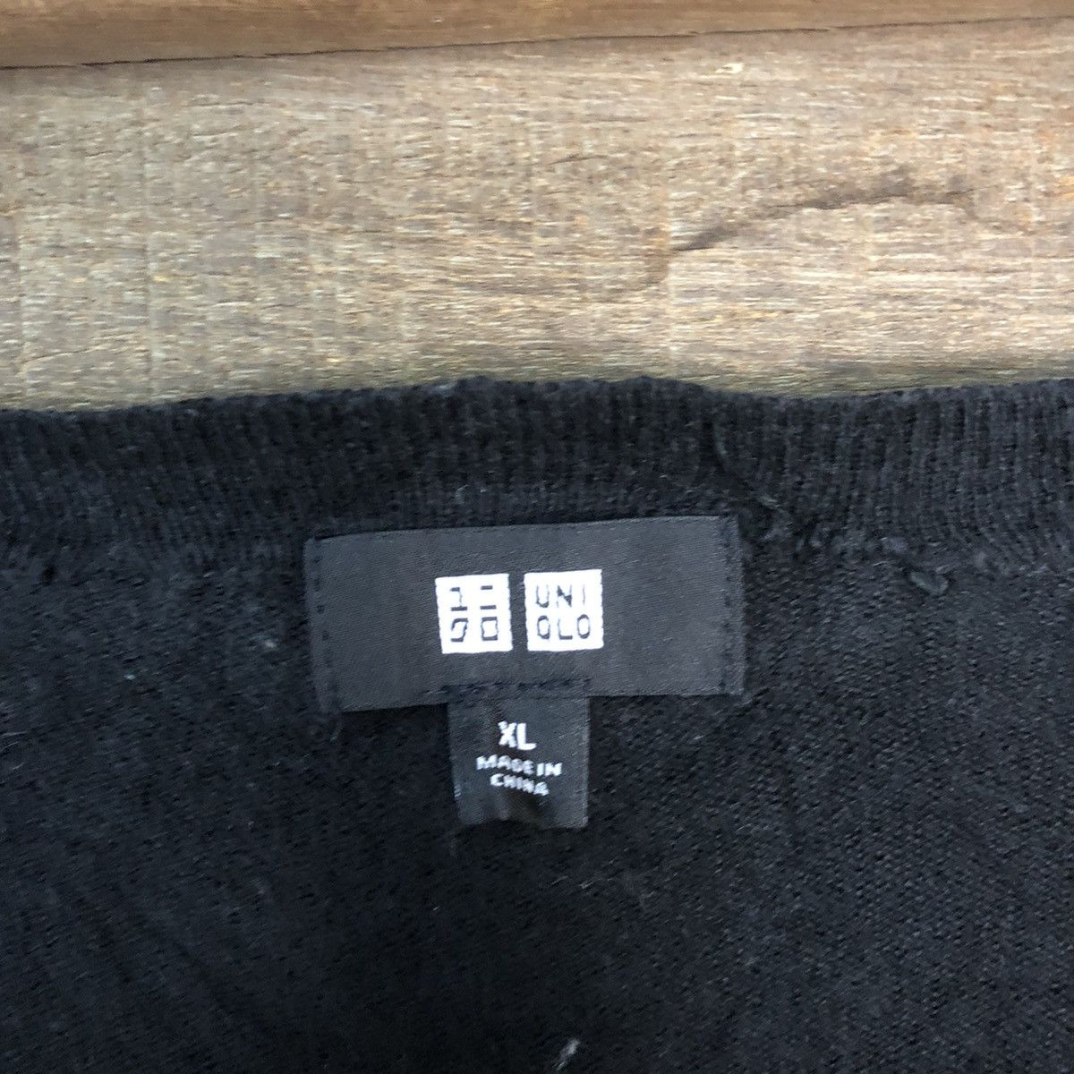 Uniqlo Uniqlo Black Cardigan knitwear japan vintage #7223 Size XL / US 12-14 / IT 48-50 - 6 Thumbnail