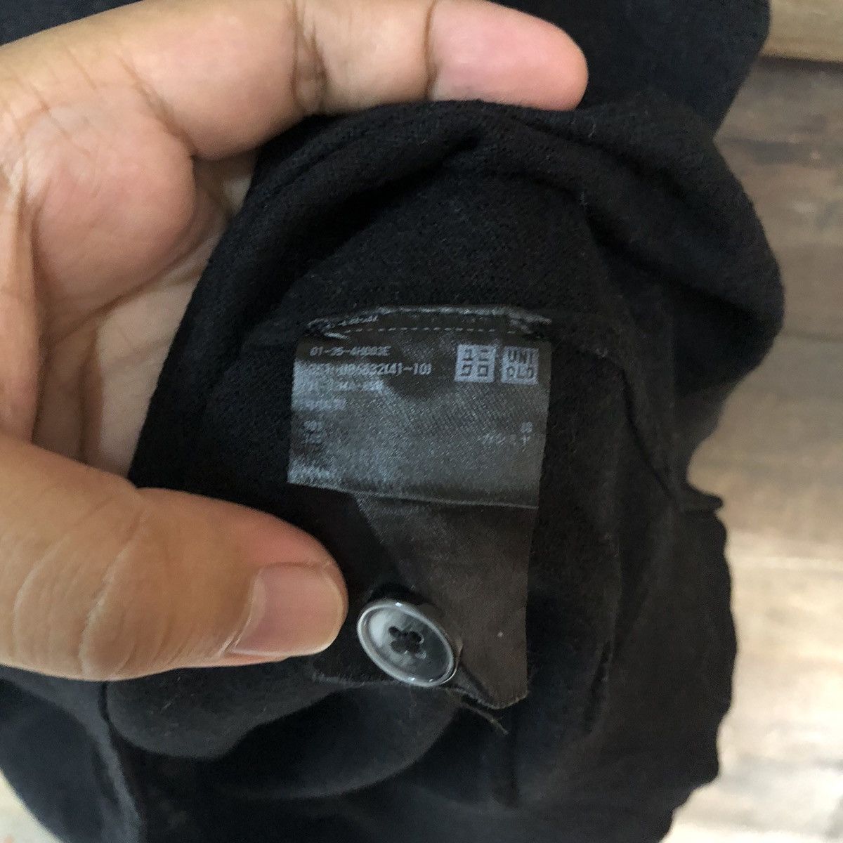 Uniqlo Uniqlo Black Cardigan knitwear japan vintage #7223 Size XL / US 12-14 / IT 48-50 - 7 Thumbnail