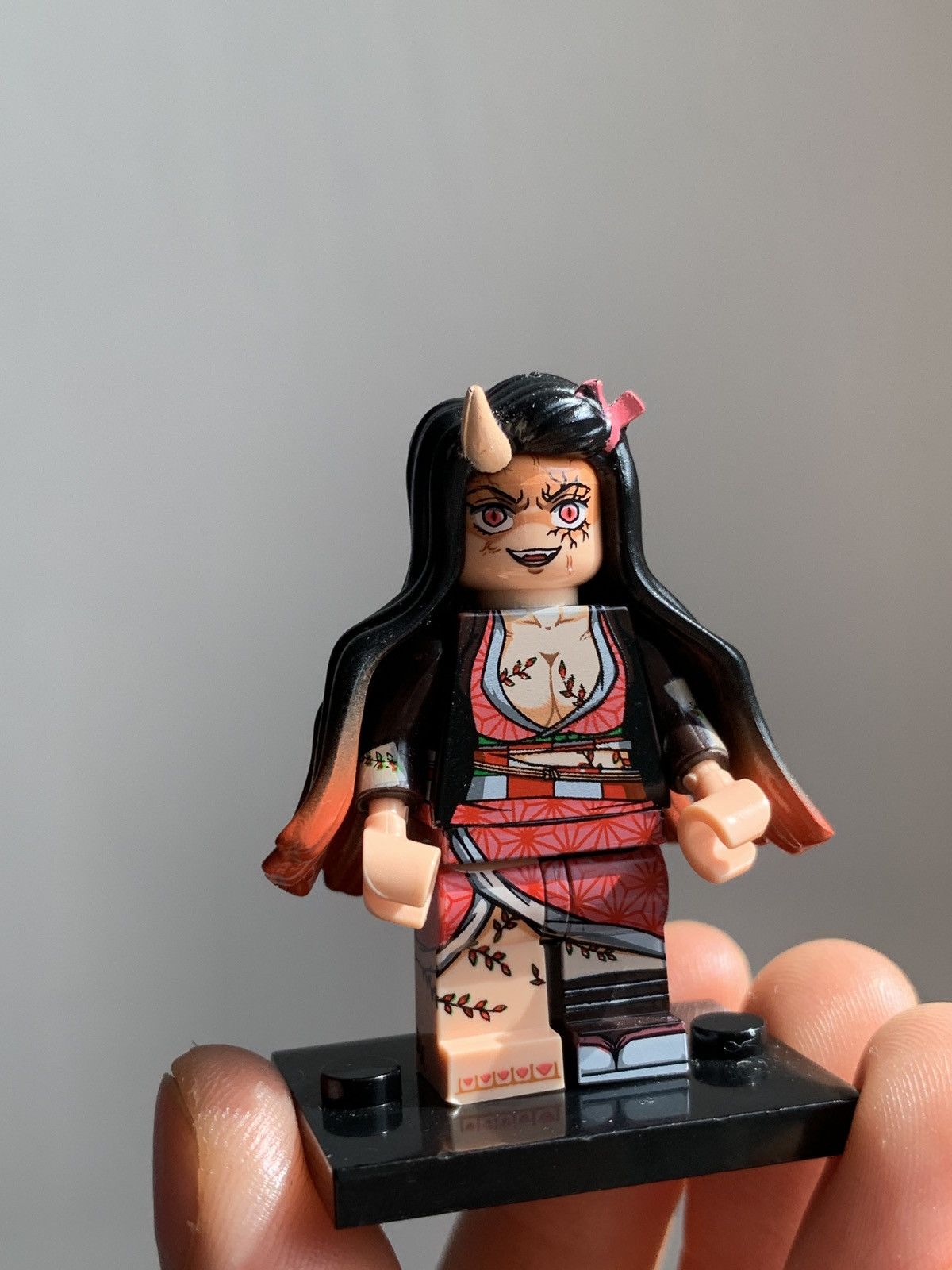 Anime × Designer × Japanese Brand Demon Slayer Anime Figure Minifigure Nezuko Size ONE SIZE - 6 Thumbnail