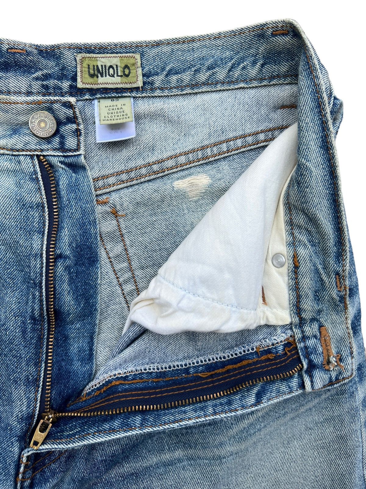 Vintage Uniqlo Distressed Jeans 31