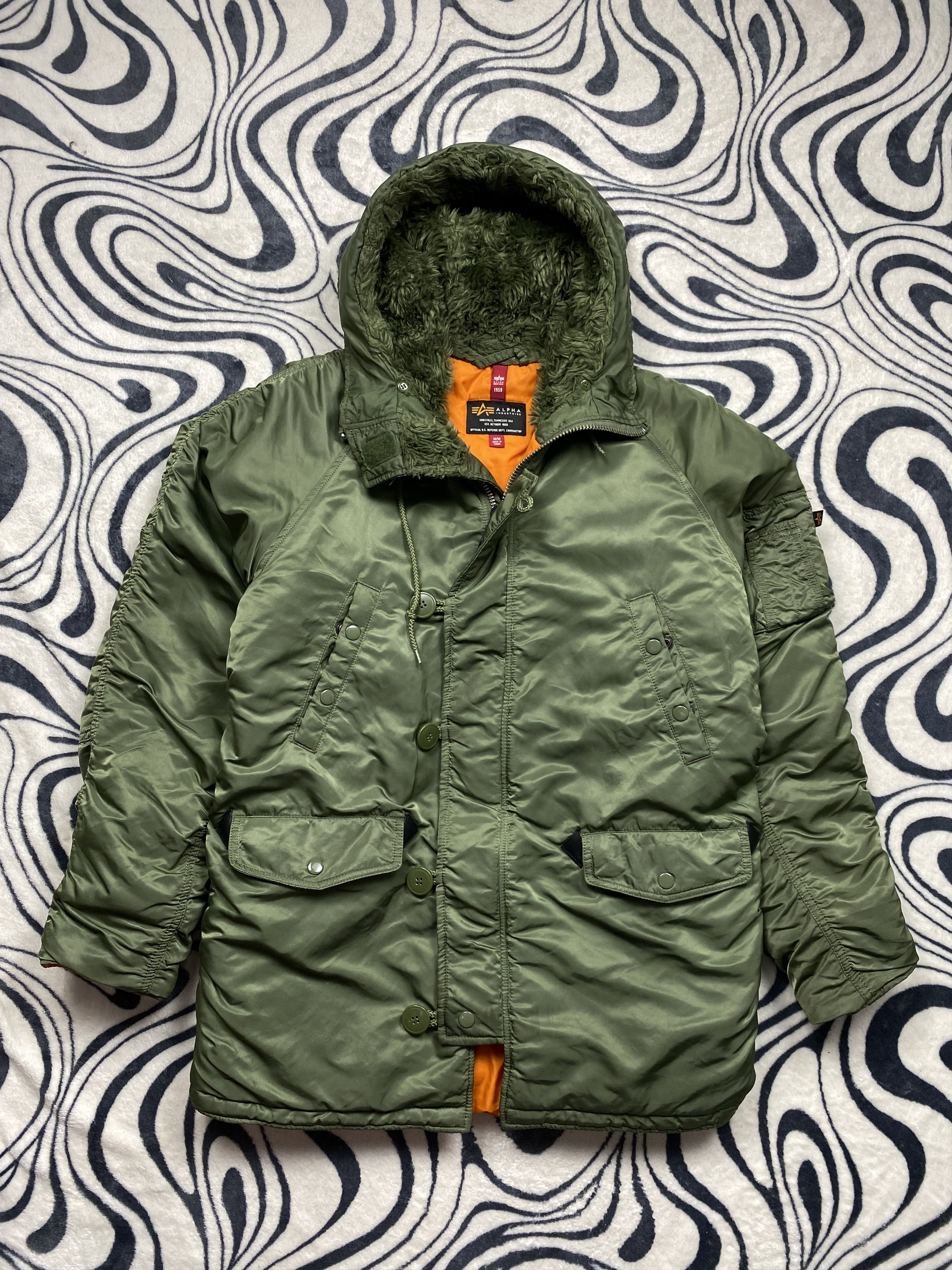 Alpha Industries Alpha Industries Vintage N3B Parka Jacket Y2K Size US M / EU 48-50 / 2 - 1 Thumbnail